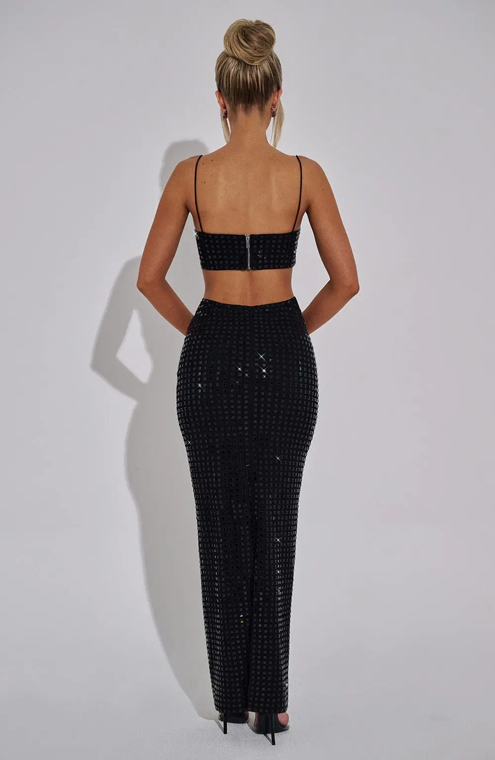 Dimity Maxi Skirt - Black - Image 6