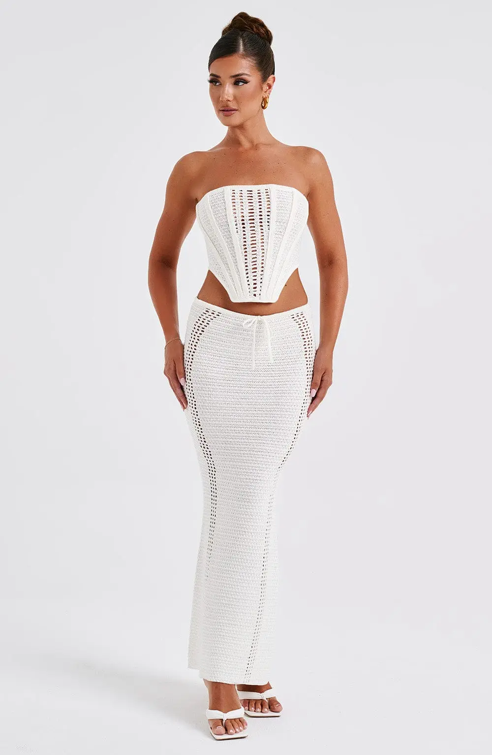 Carly Corset - White - Image 12