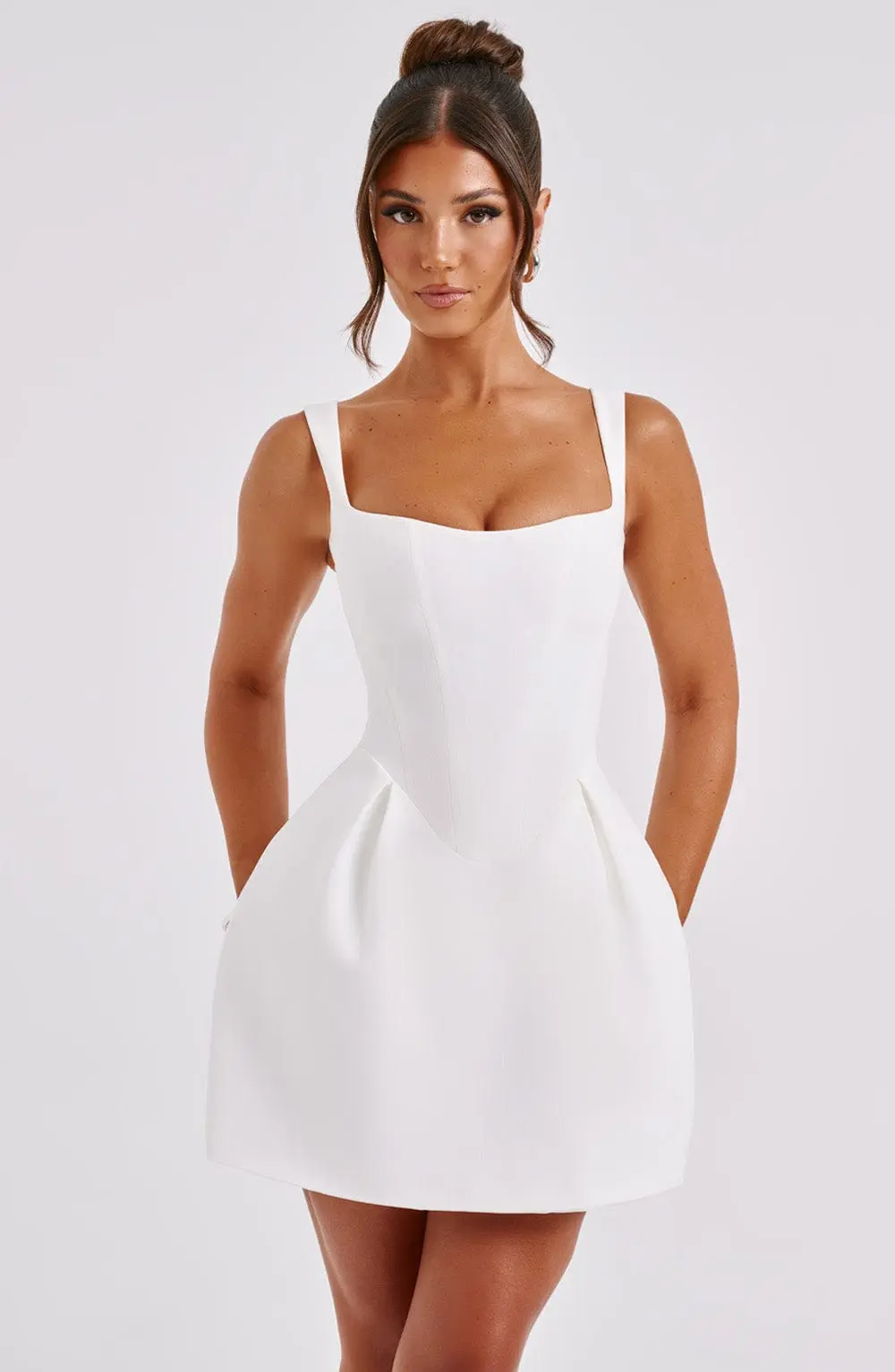 Janiyah Mini Dress - Ivory - Image 4