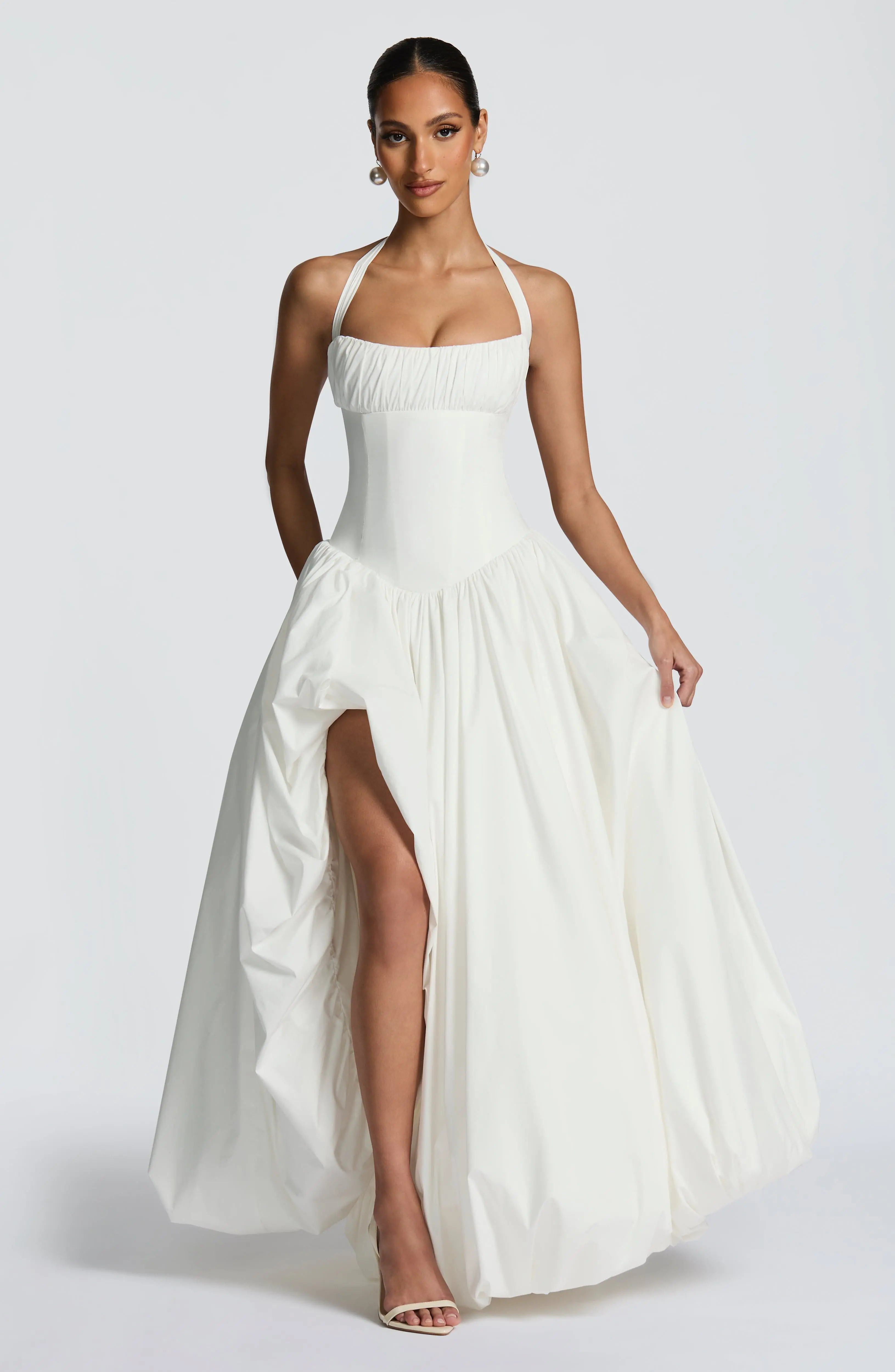 Keira Maxi Dress - Ivory - Image 10