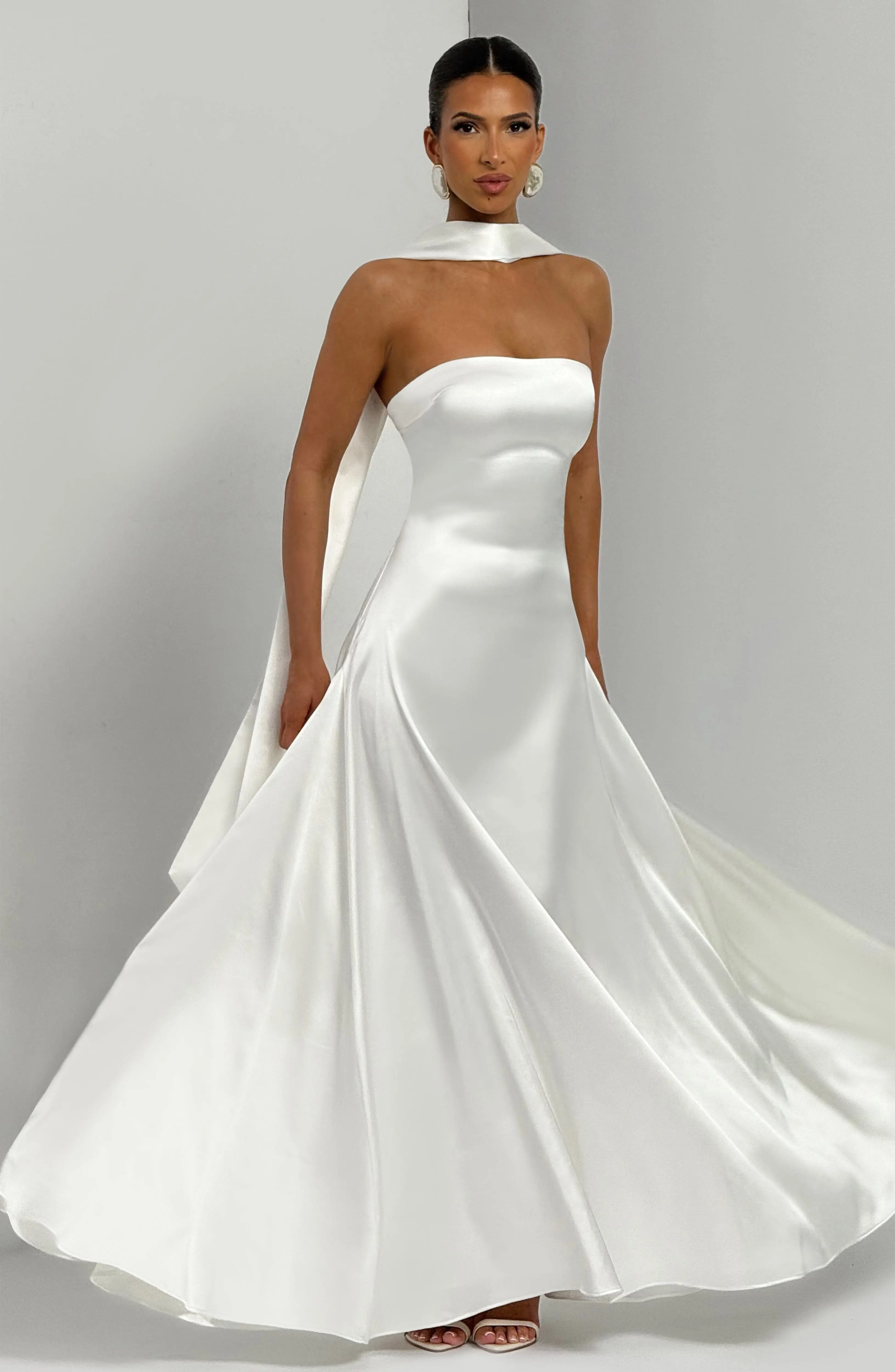 Morven Maxi Dress - Ivory - Image 5