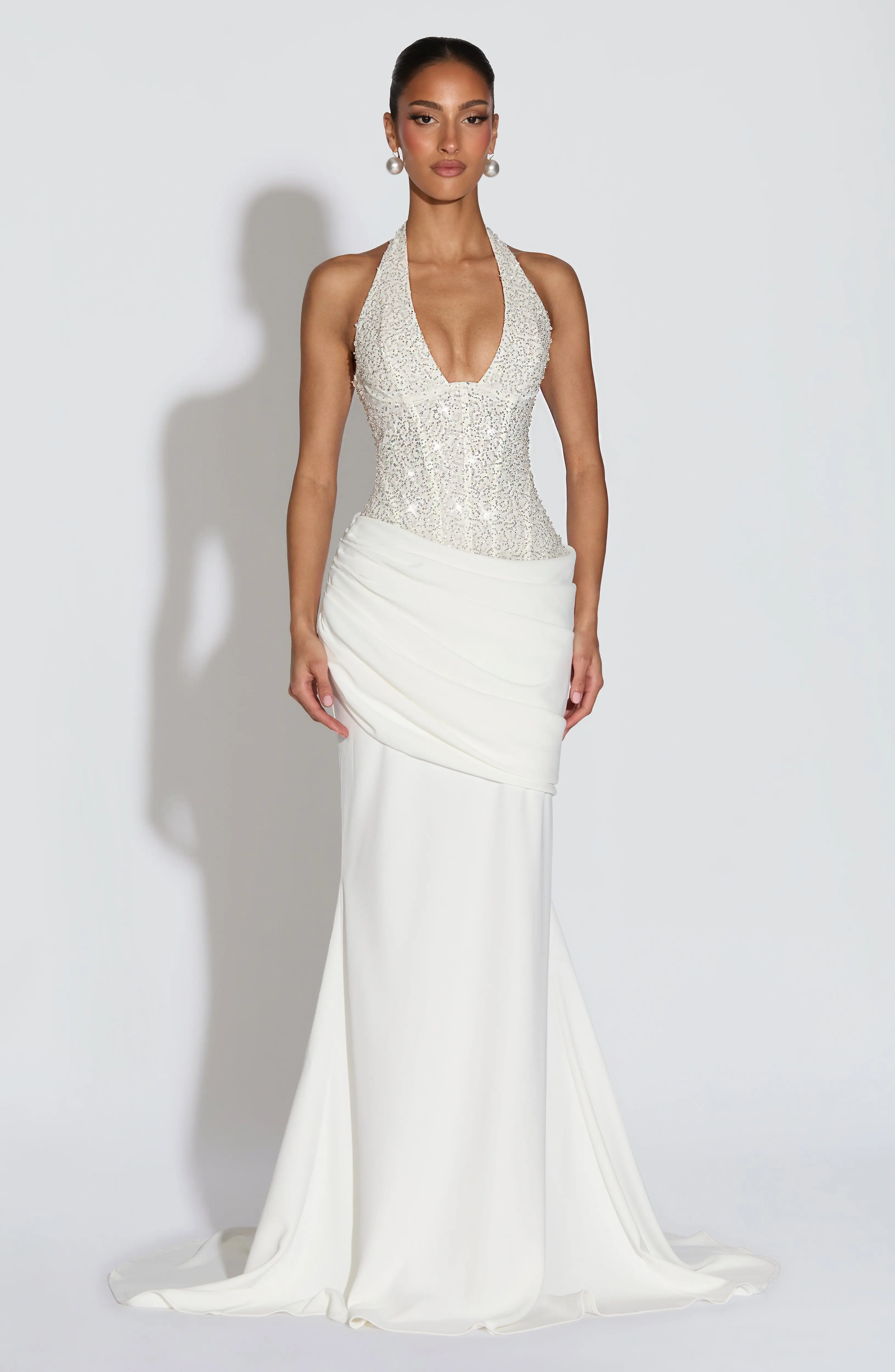 Taylor Gown - Ivory - Image 5