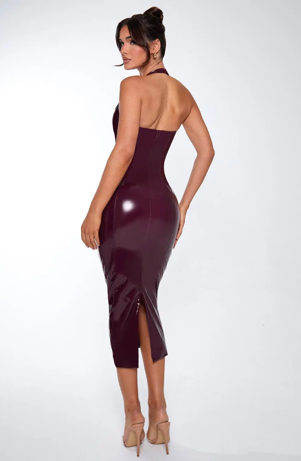 Violette Midi Dress - Cherry Lacquer - Image 12
