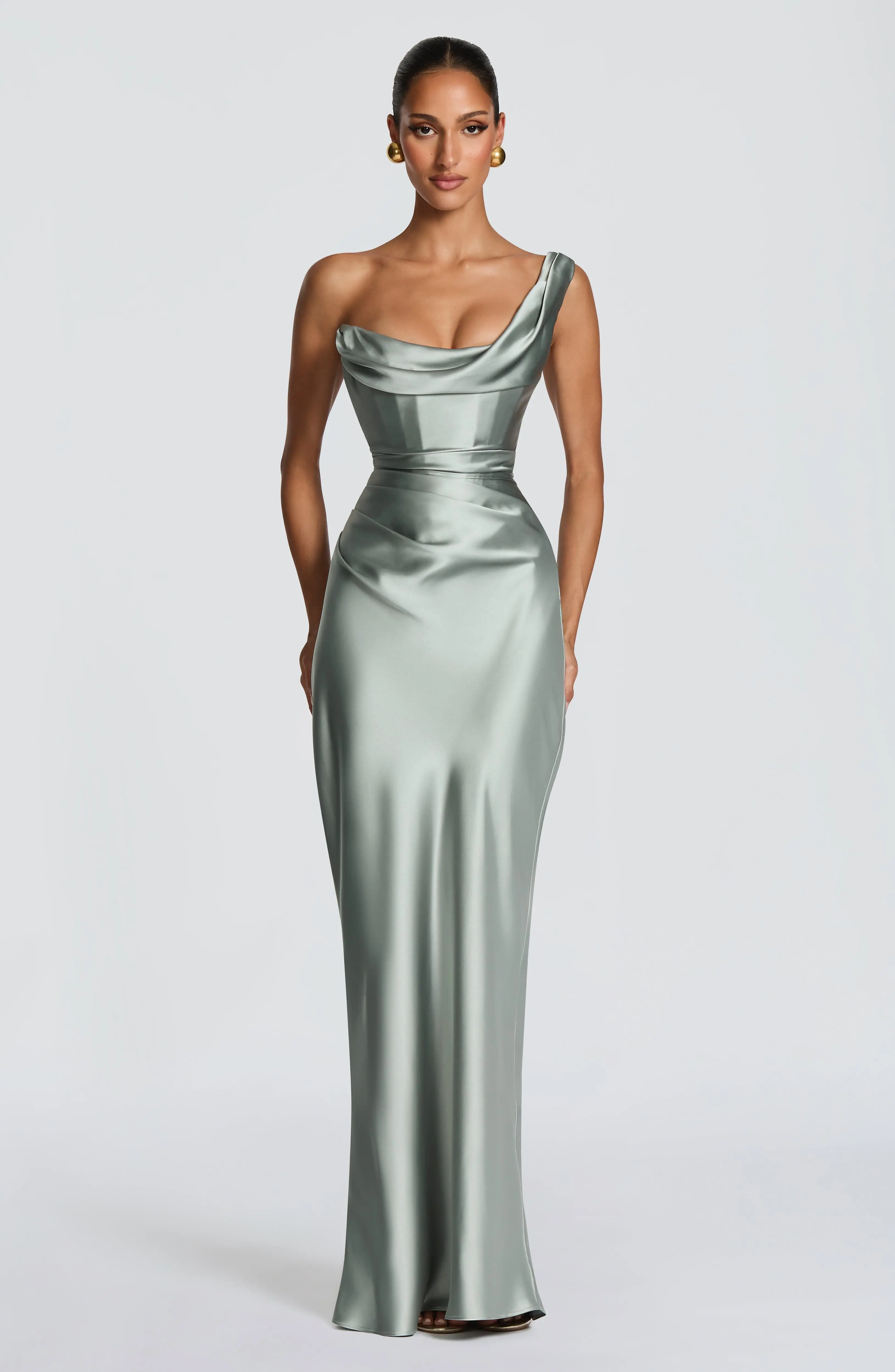 Thalassa Maxi Dress - Sage - Image 3