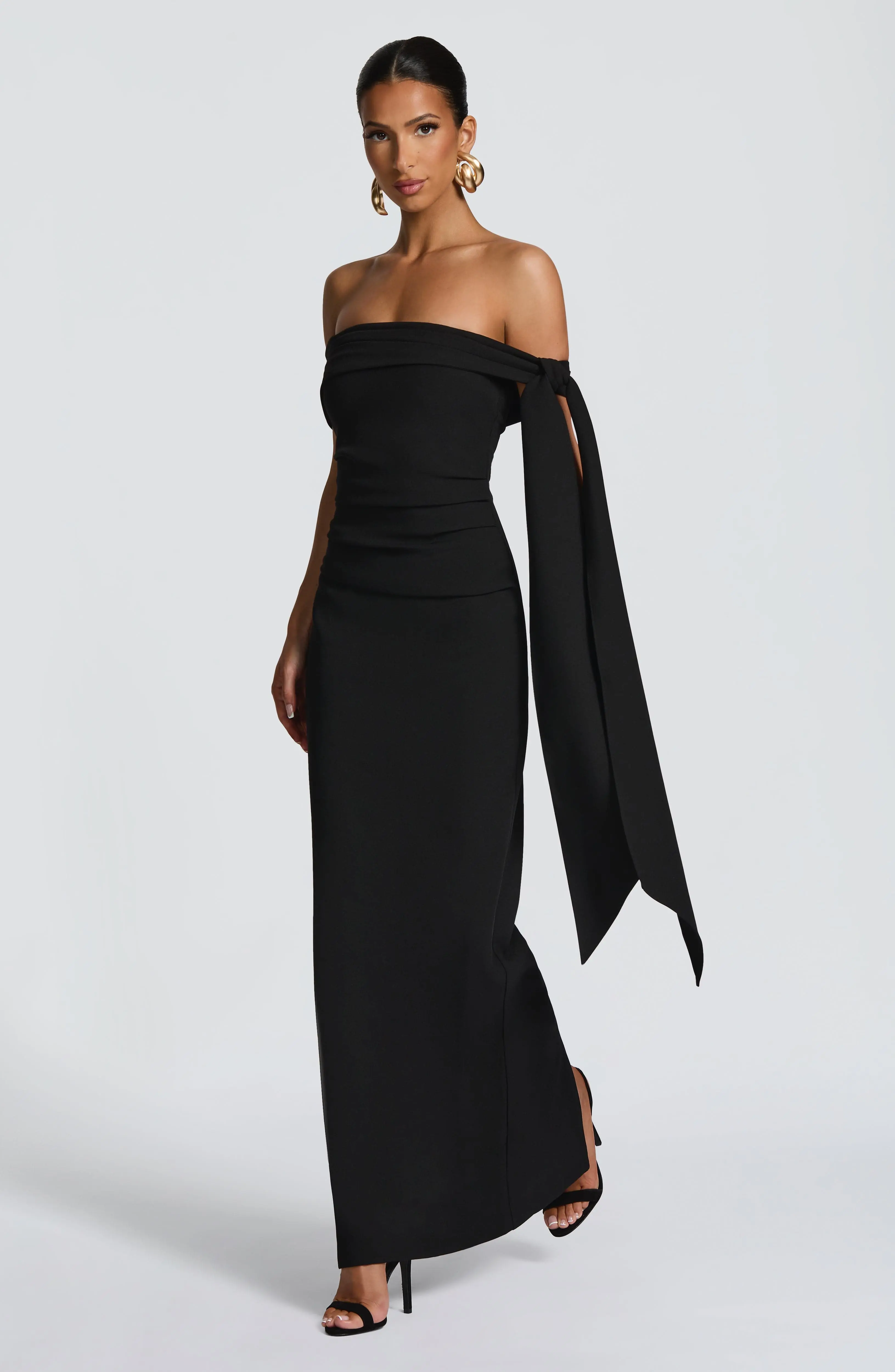 Addie Maxi Dress - Black - Image 3