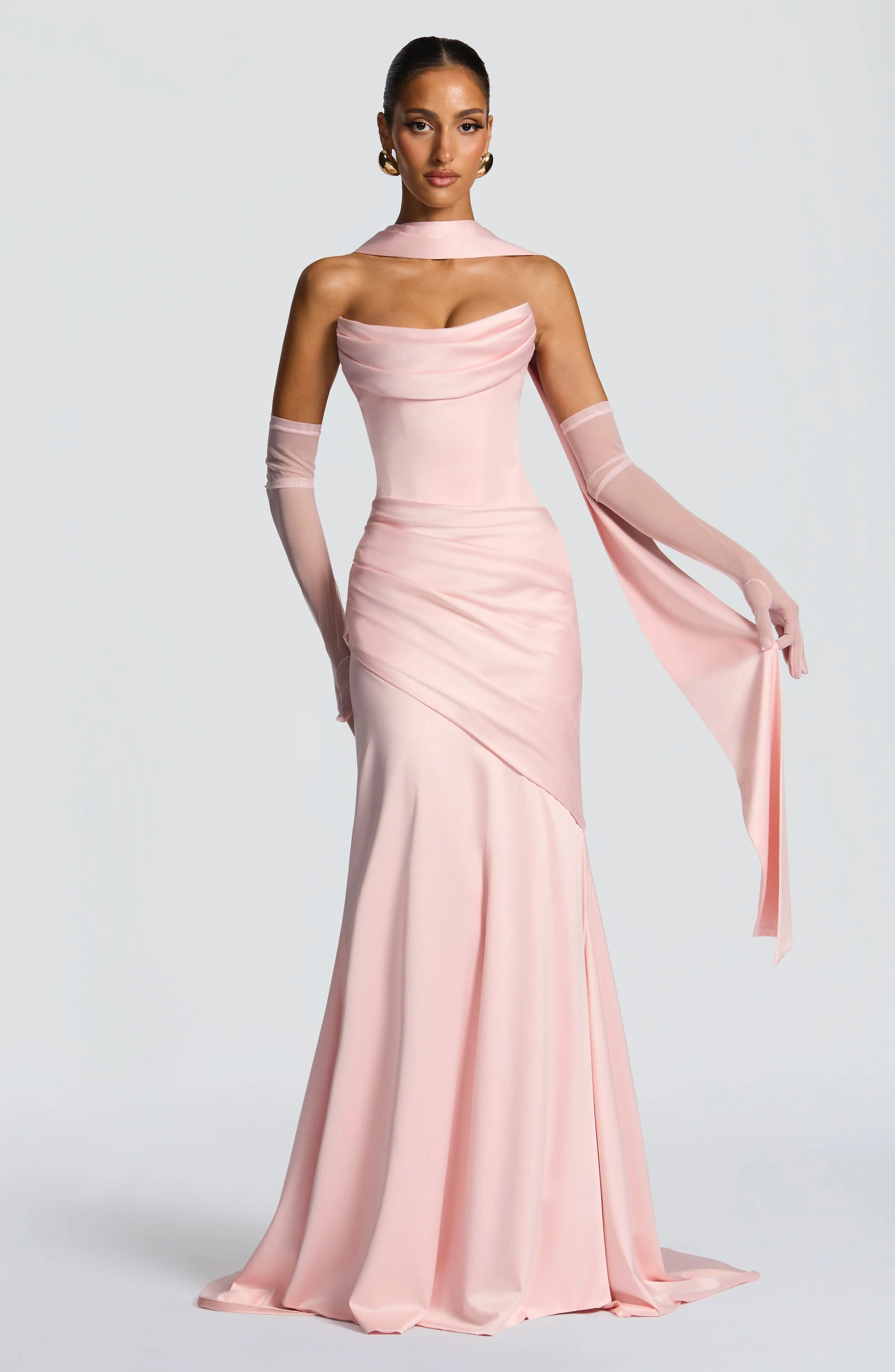 Sybil Scarf - Blush - Image 2