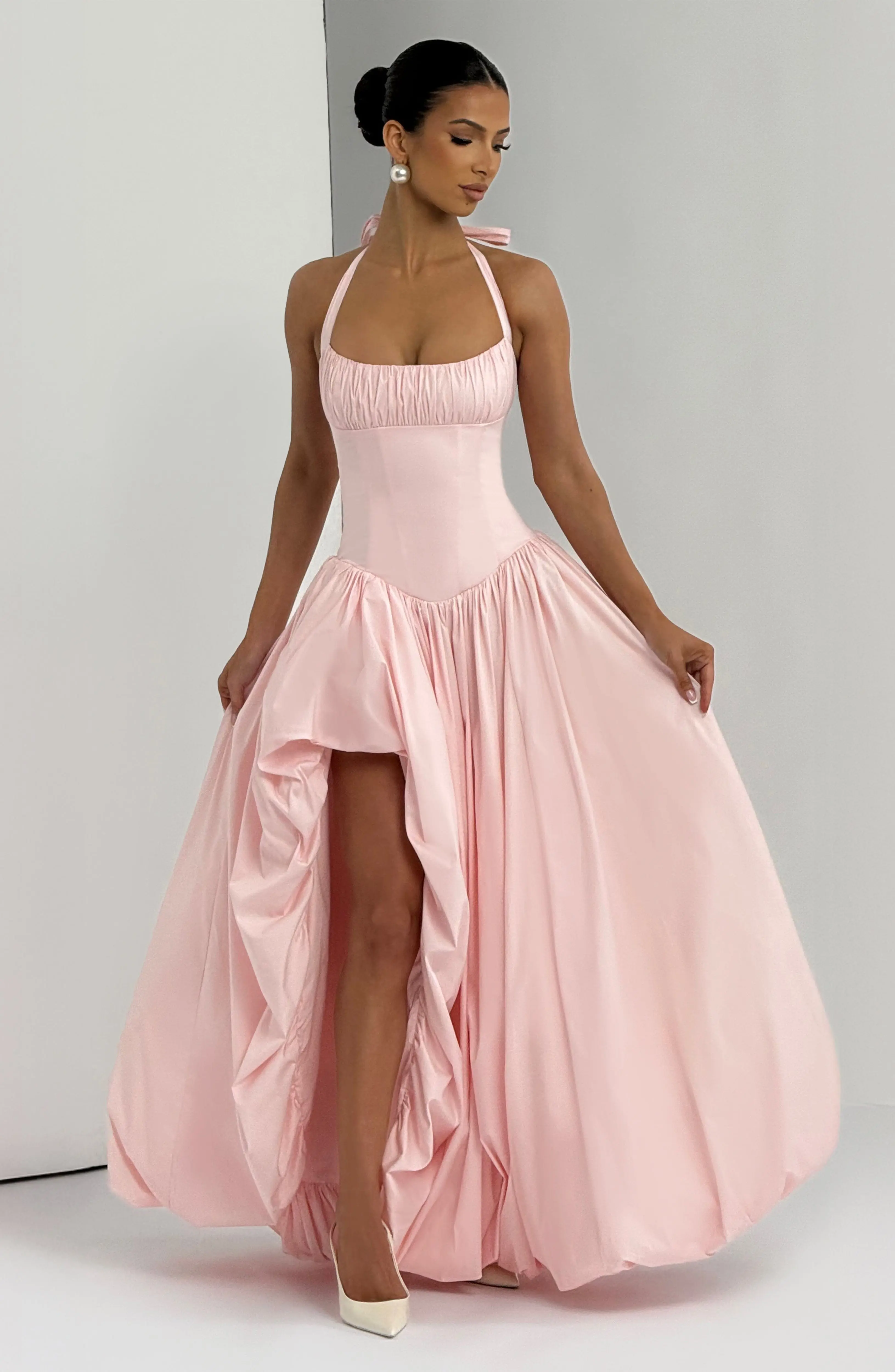 Keira Maxi Dress - Blush - Image 5