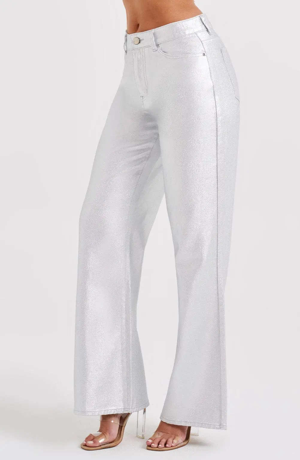 Cassidy Pant - Silver - Image 10