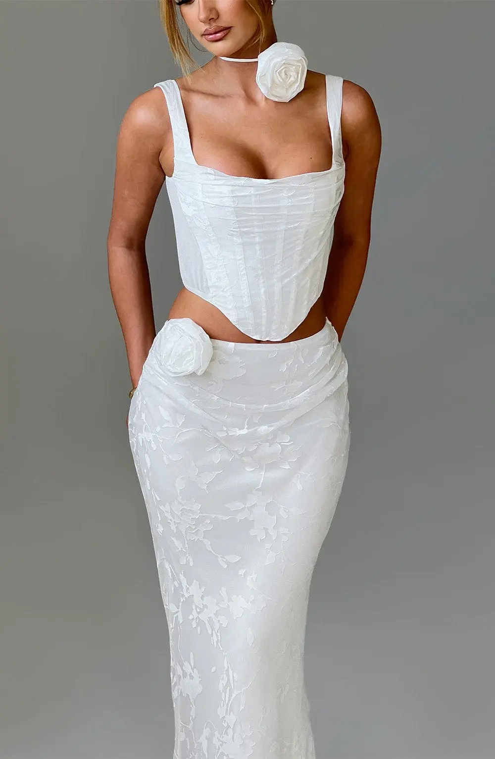 Elizabeth Corset - Ivory - Image 7
