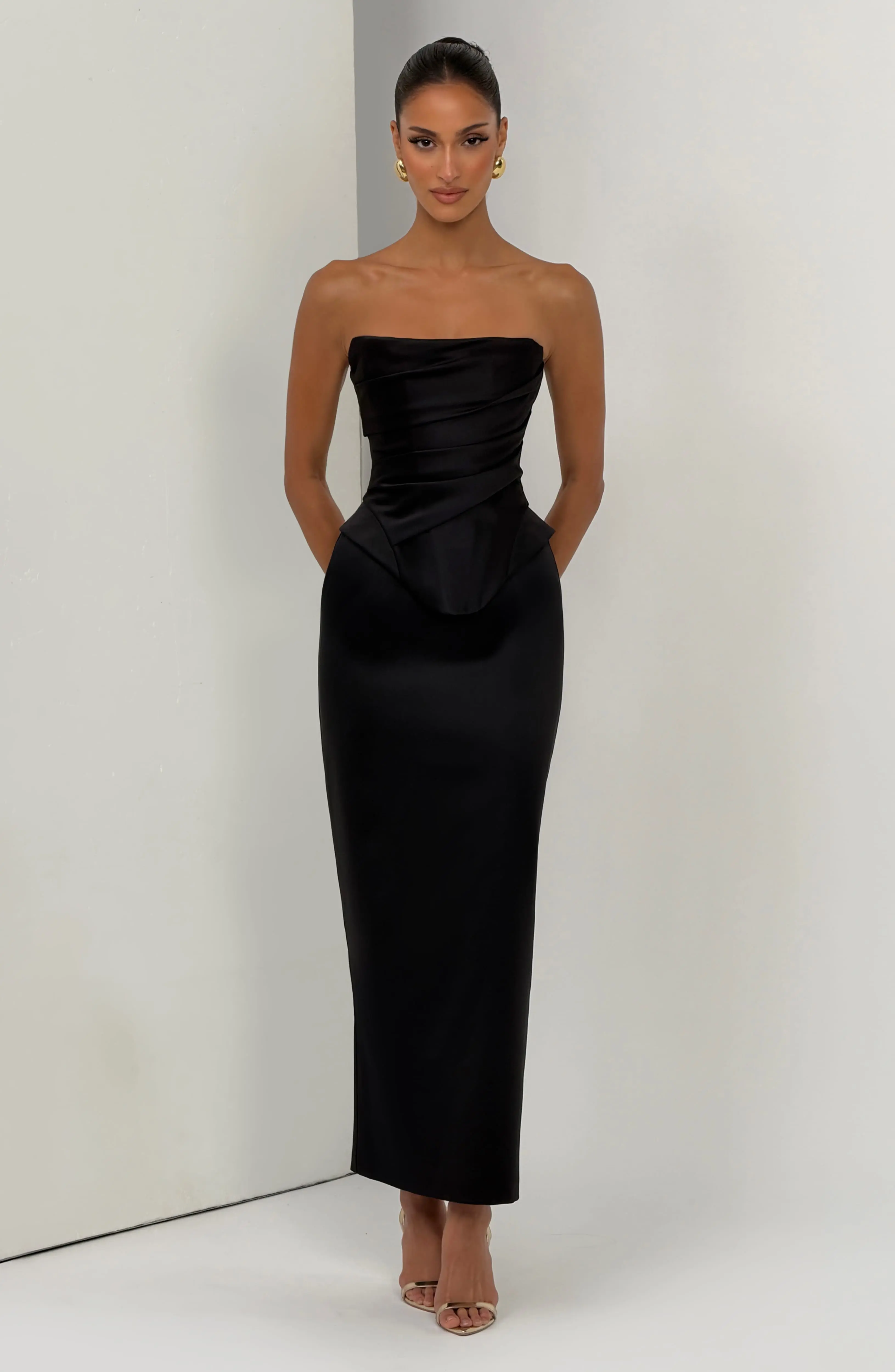 Azolla Corset - Black - Image 8