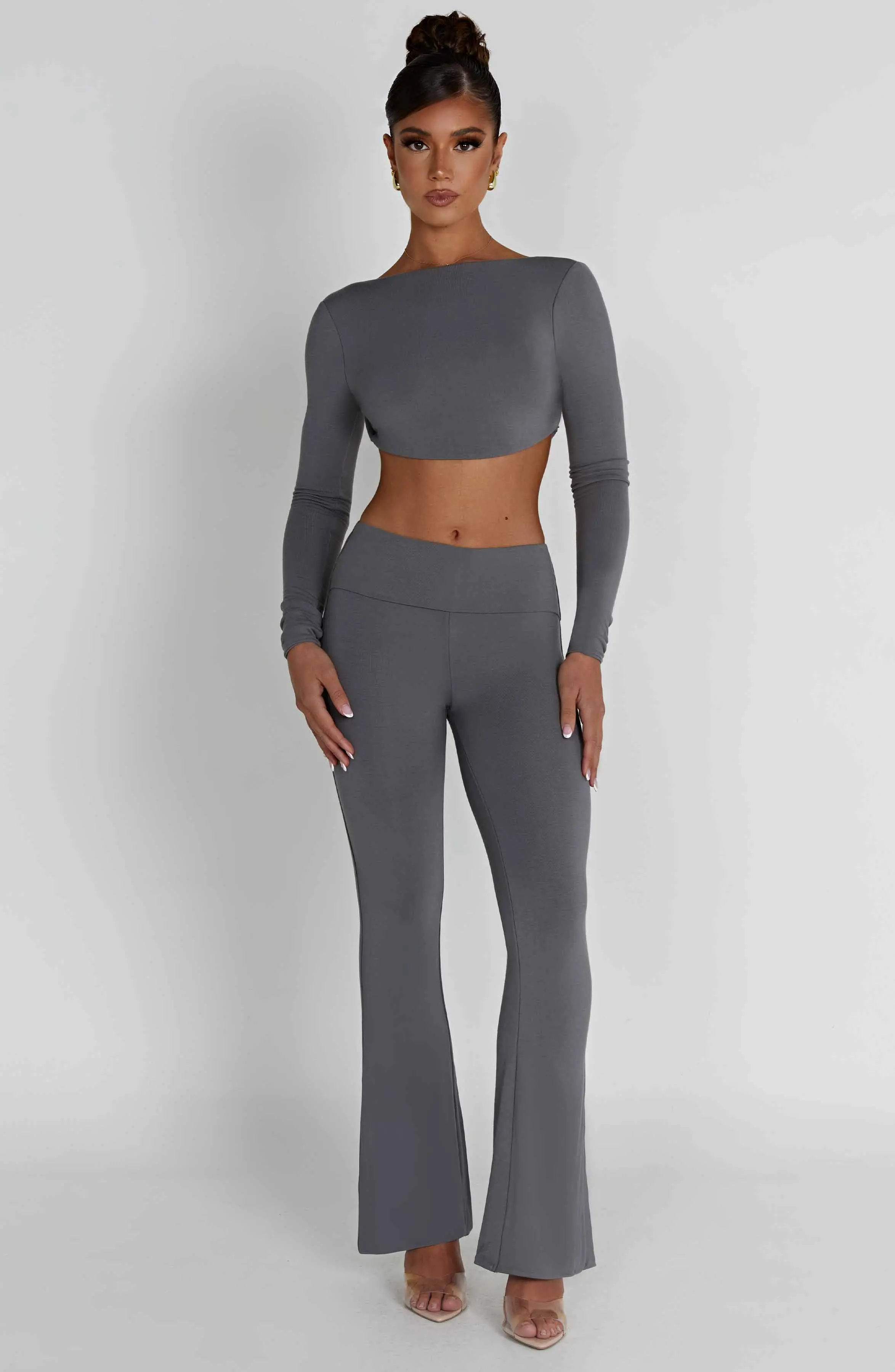 Sahra Top - Charcoal - Image 4