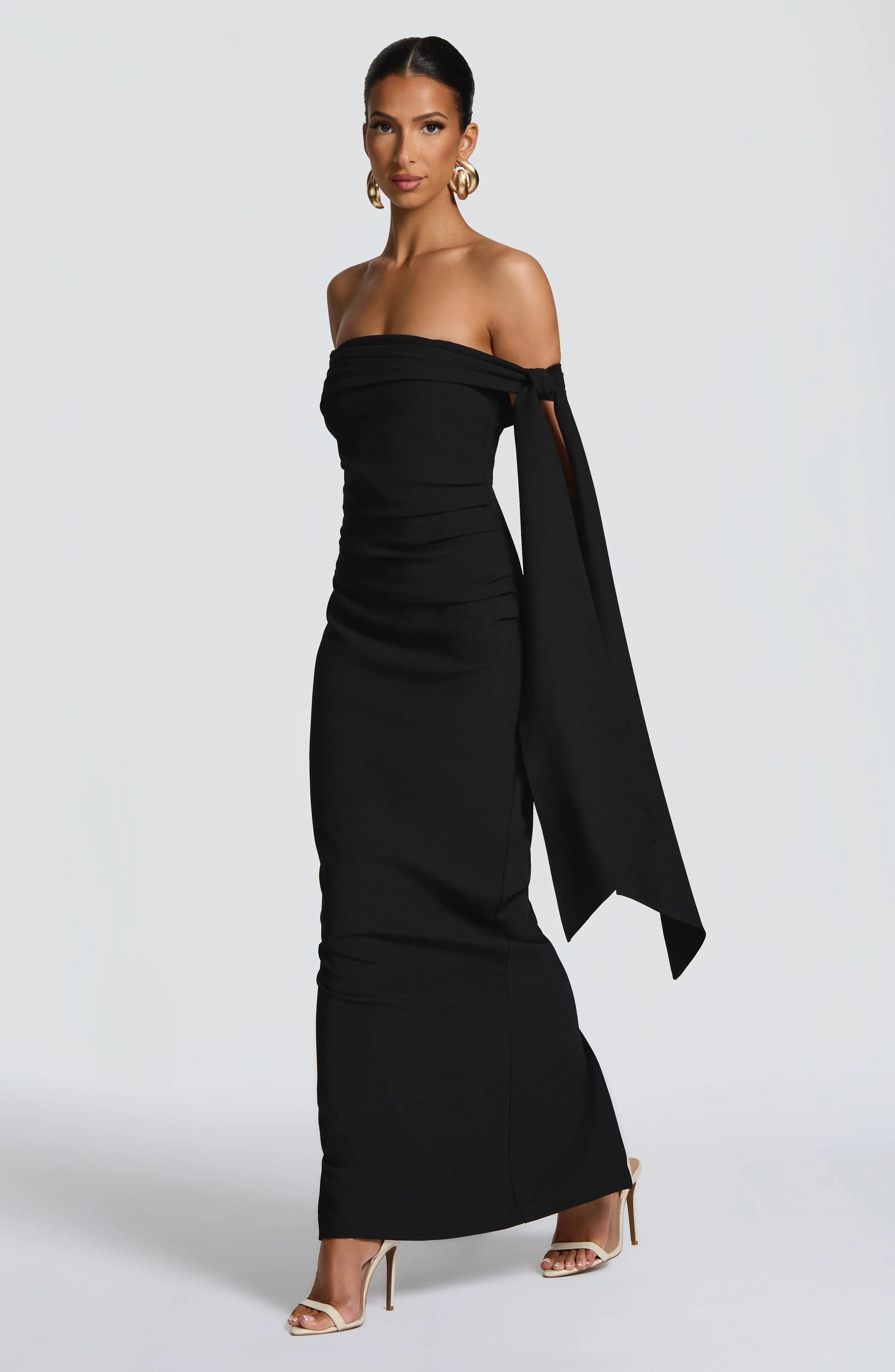 Addie Maxi Dress - Black - Image 4
