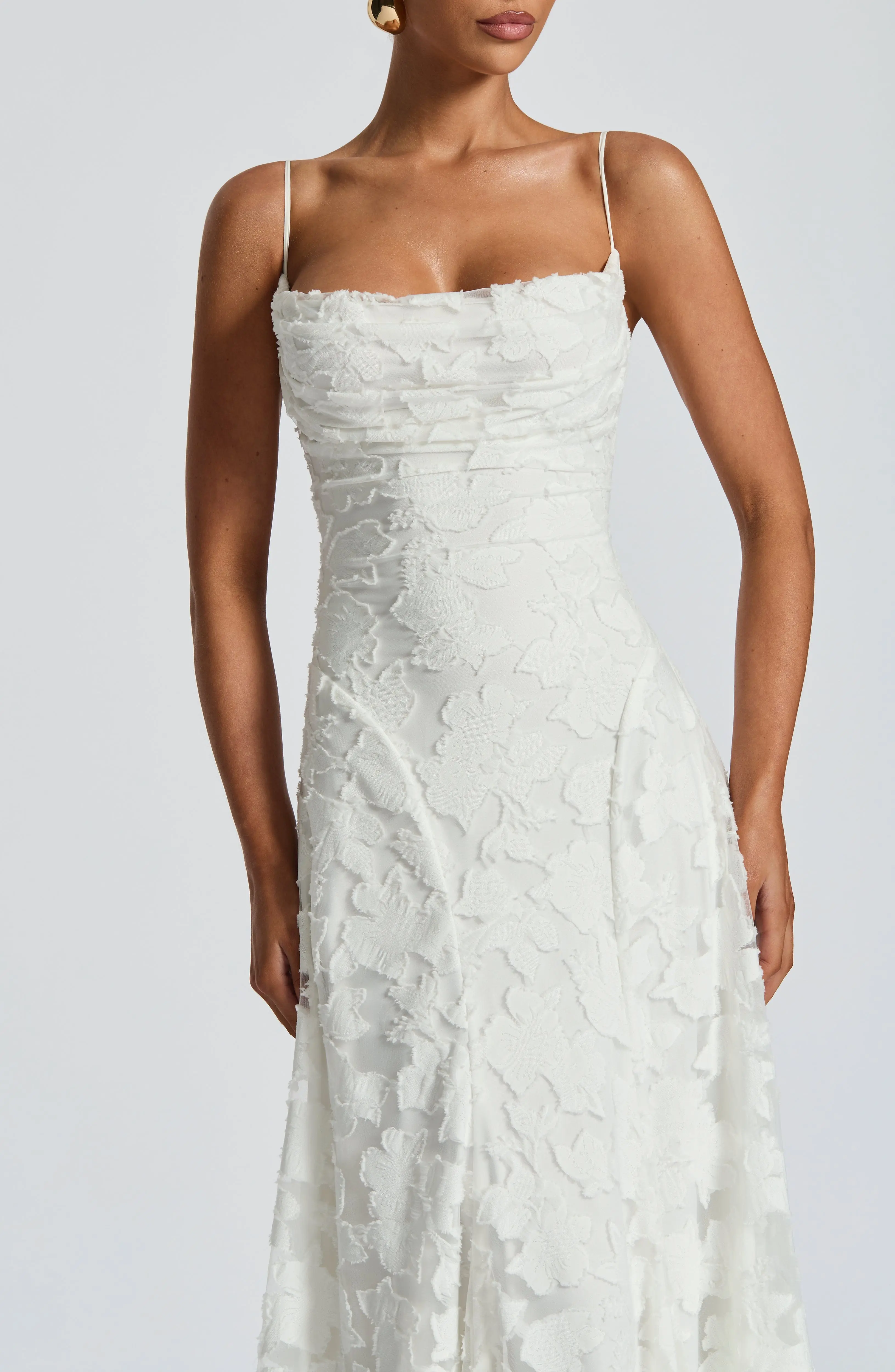 Francis Maxi Dress - Ivory - Image 7