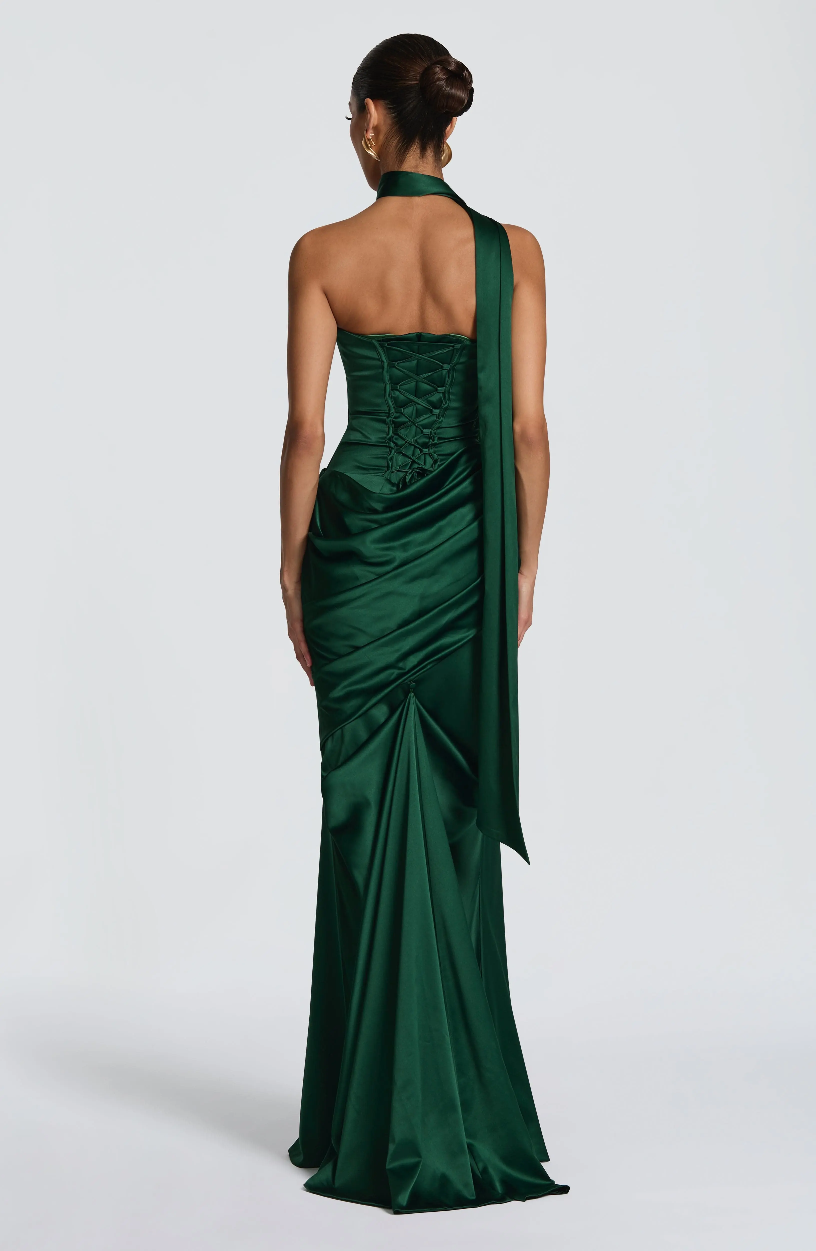 Kensington Maxi Dress - Emerald - Image 7