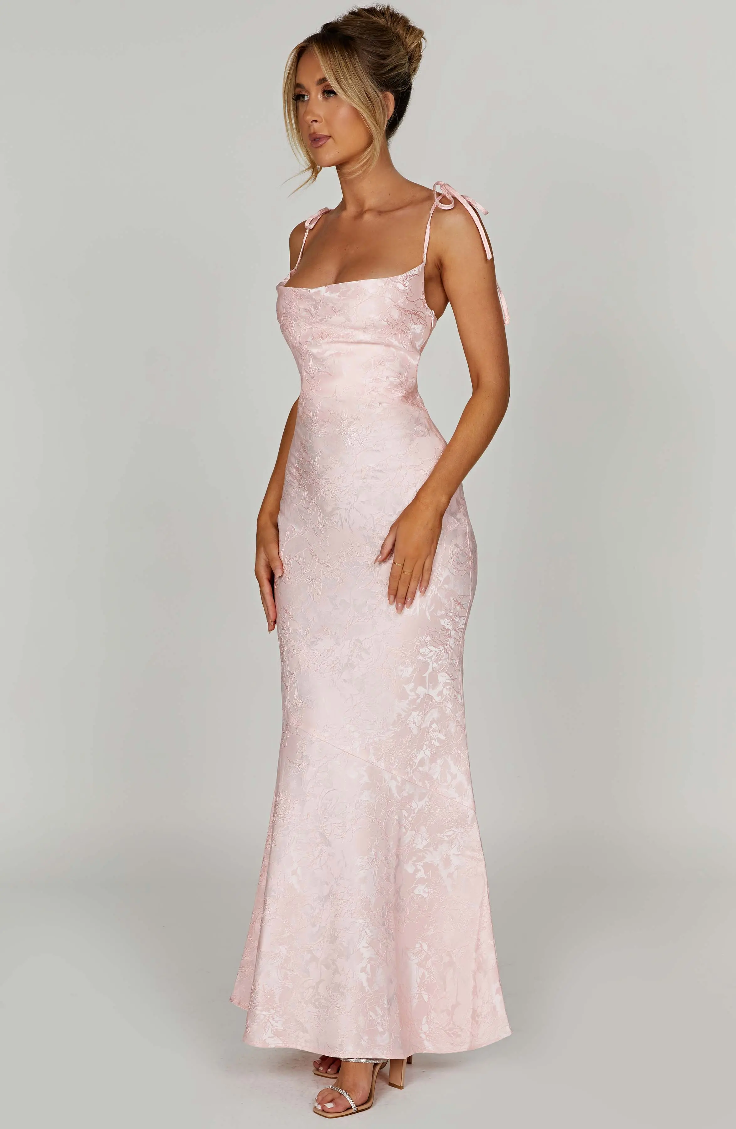 Whitney Maxi Dress - Blush - Image 7