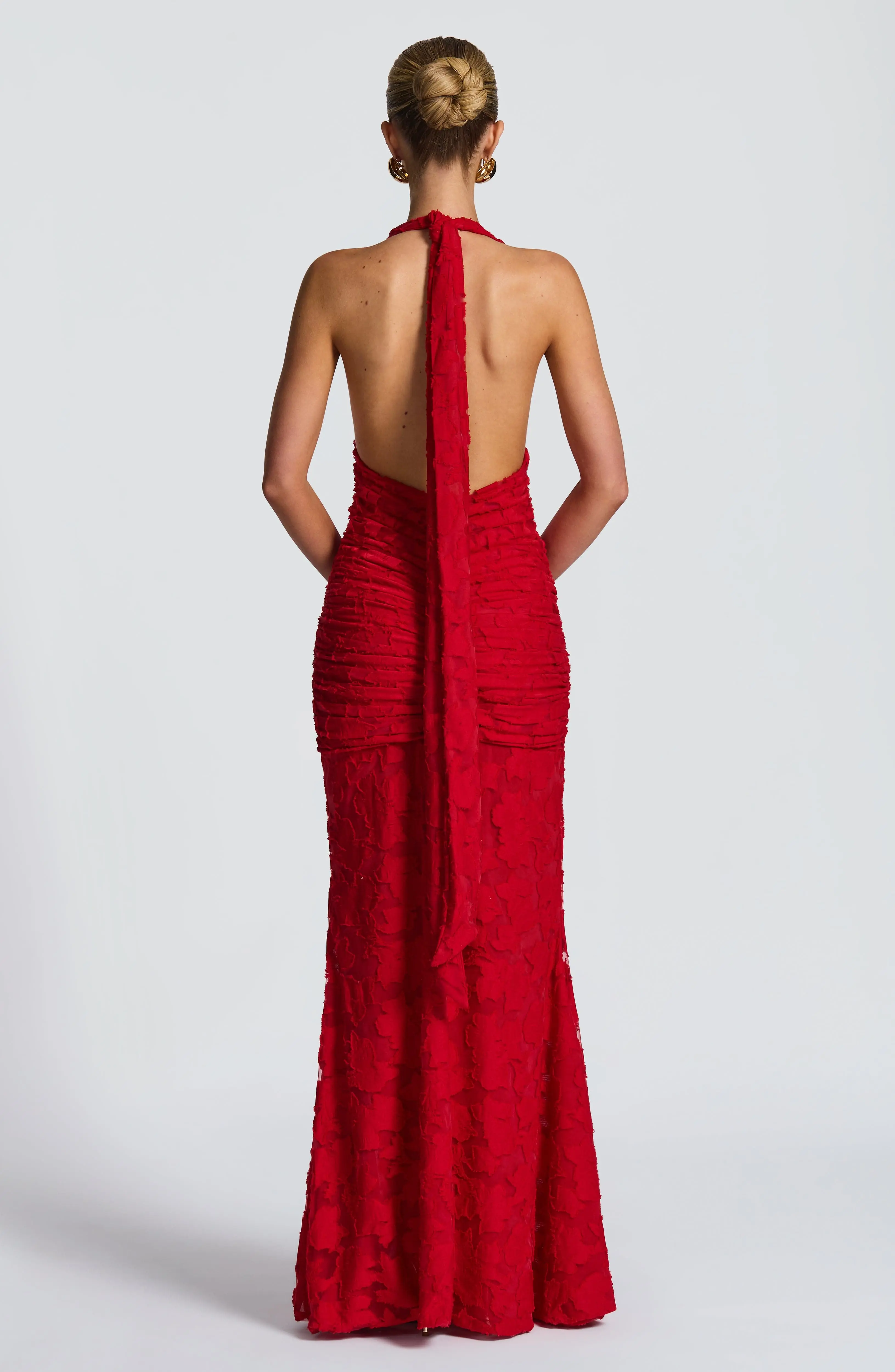 Guinevere Maxi Dress - Red - Image 4