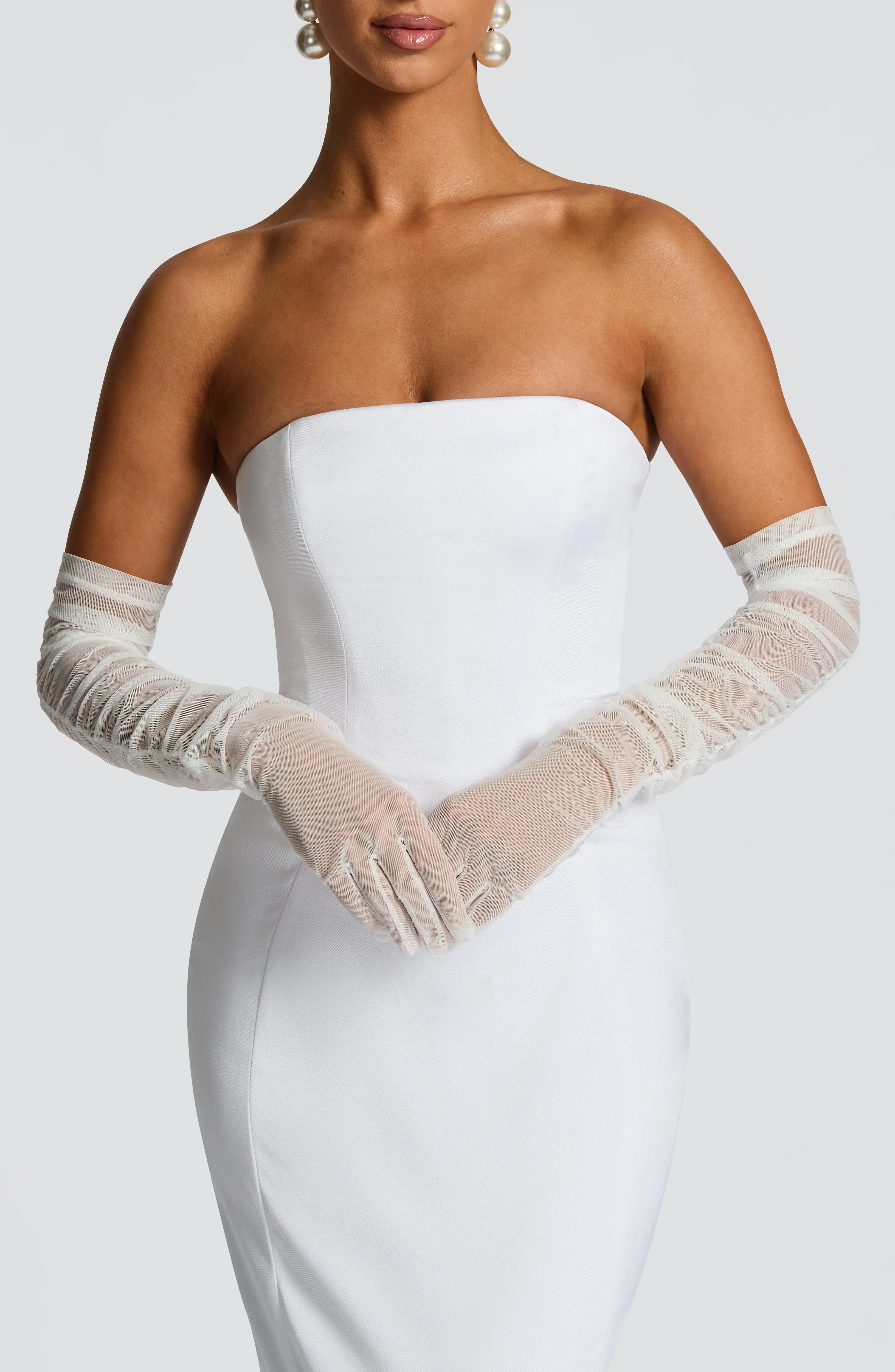Ada Gloves - Ivory - Image 2