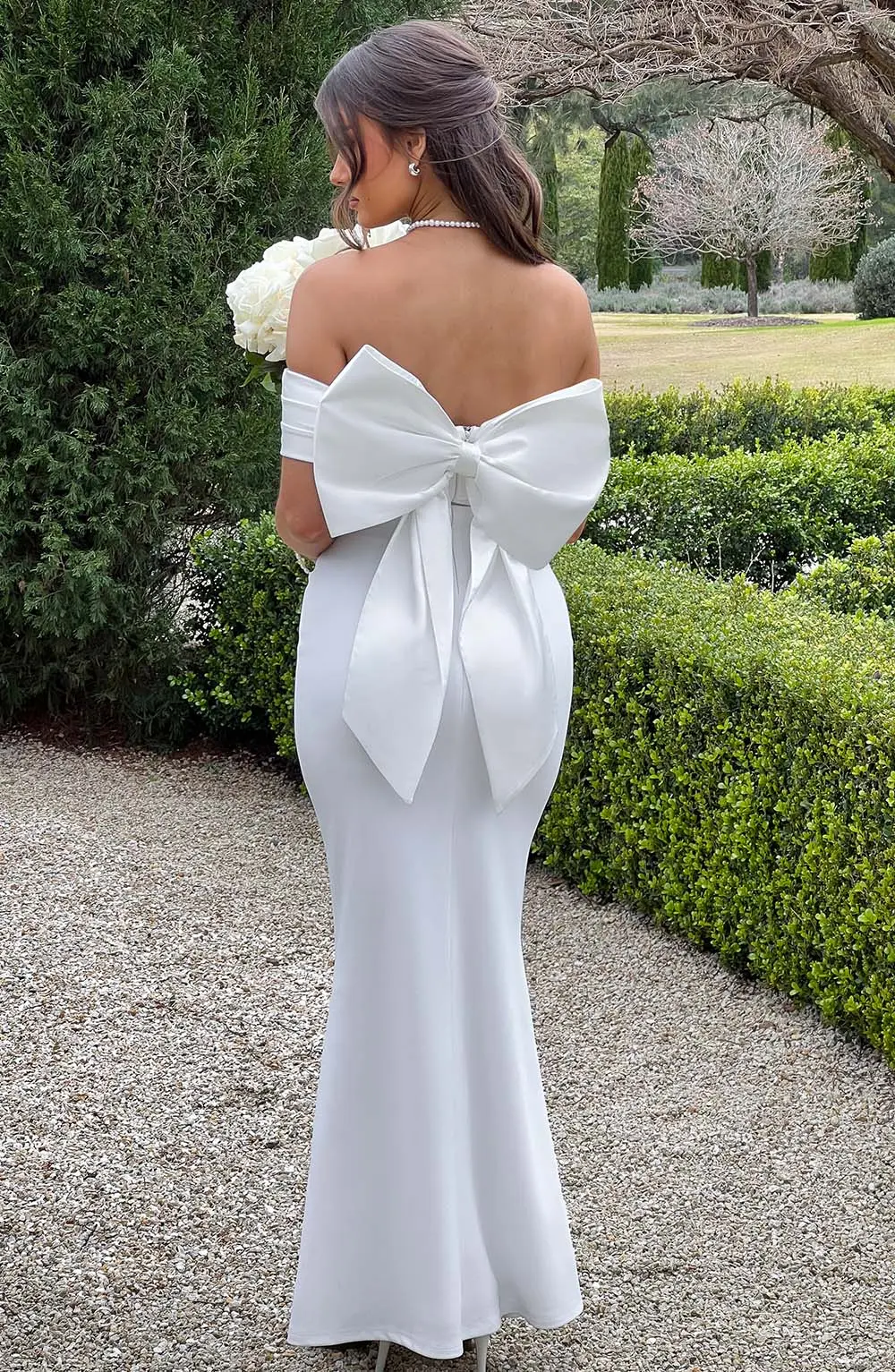 Joanna Maxi Dress - Ivory - Image 3