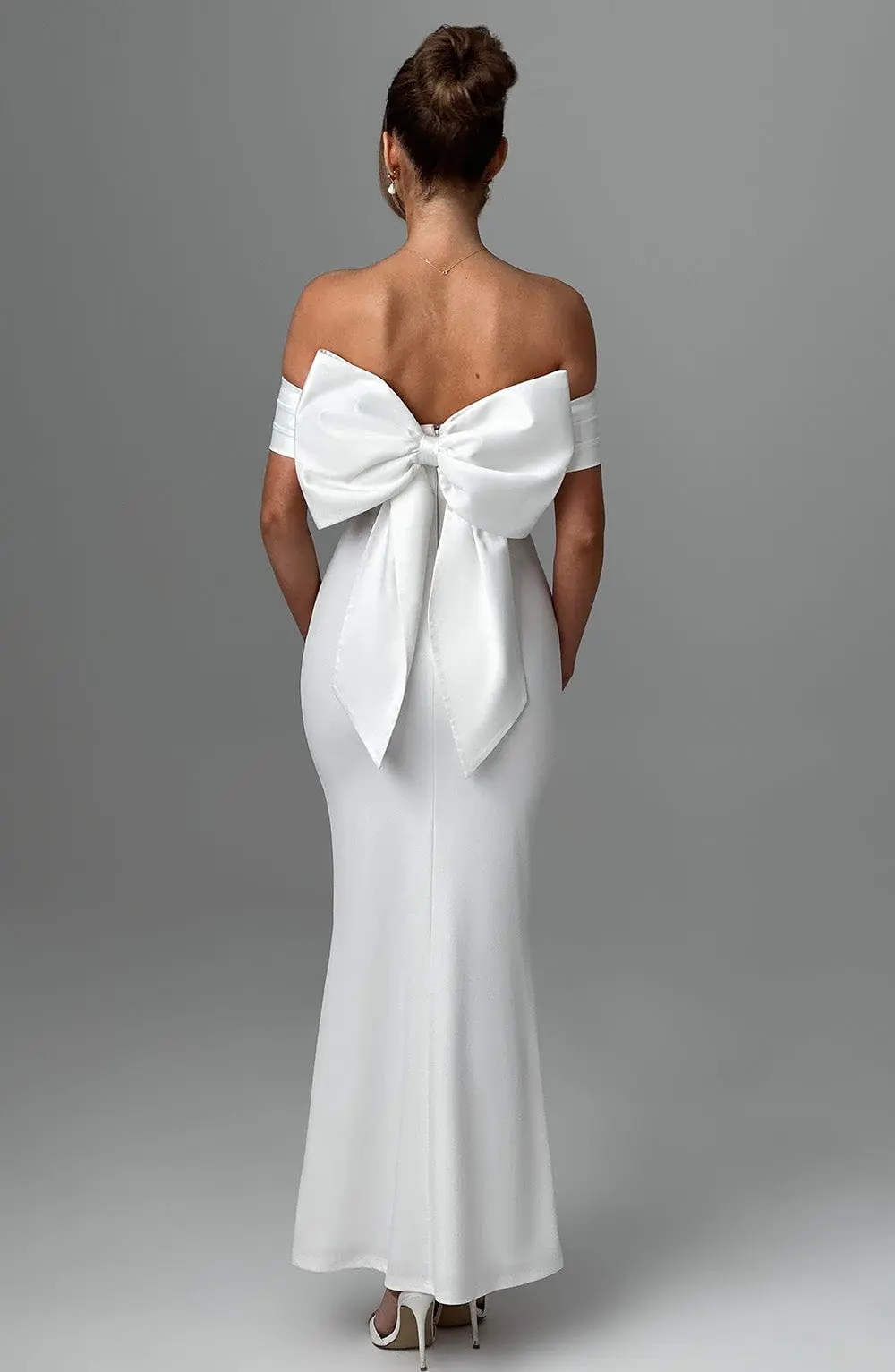 Joanna Maxi Dress - Ivory - Image 10