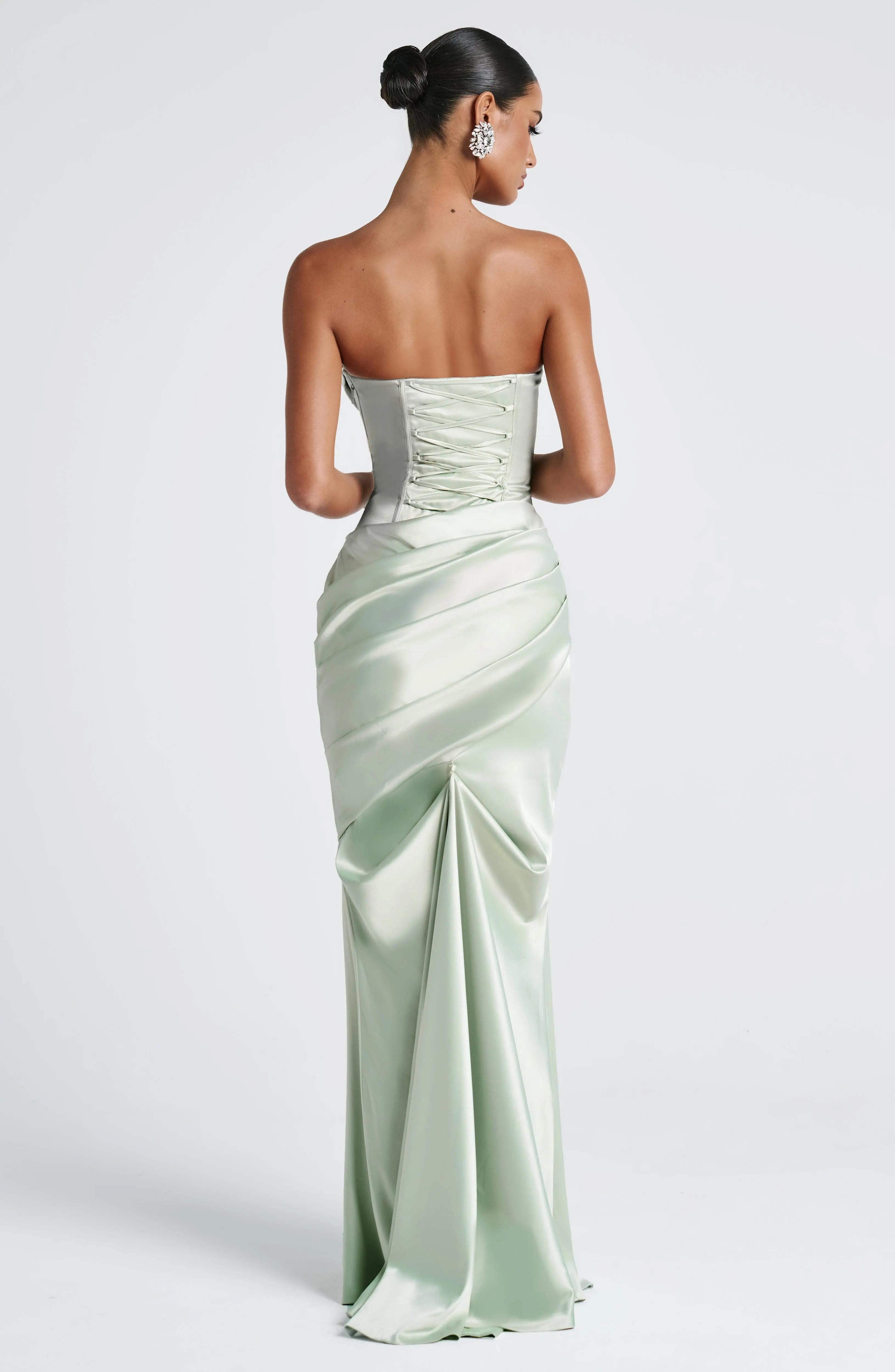 Kensington Maxi Dress - Mint - Image 11