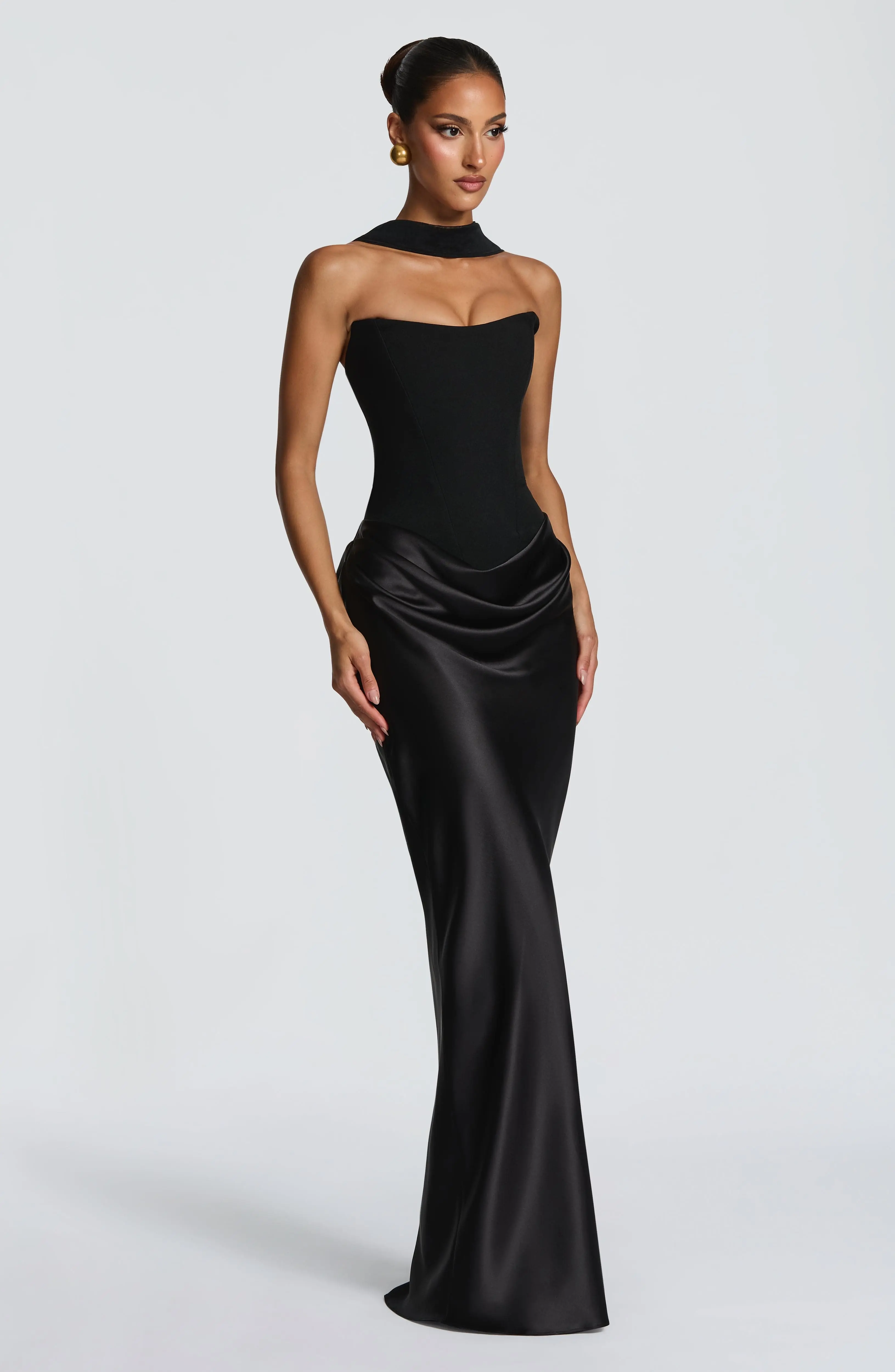 Maggie Maxi Dress - Black - Image 3