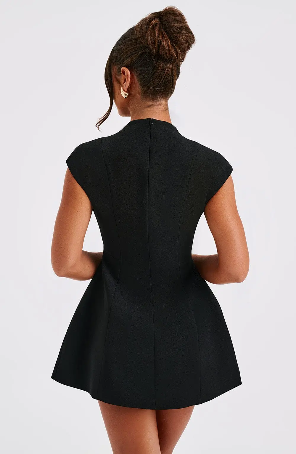 Suri Mini Dress - Black - Image 2