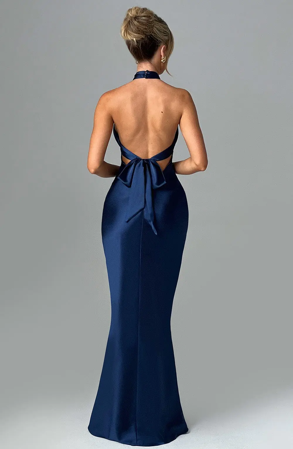 Dimitra Maxi Dress - Navy - Image 2
