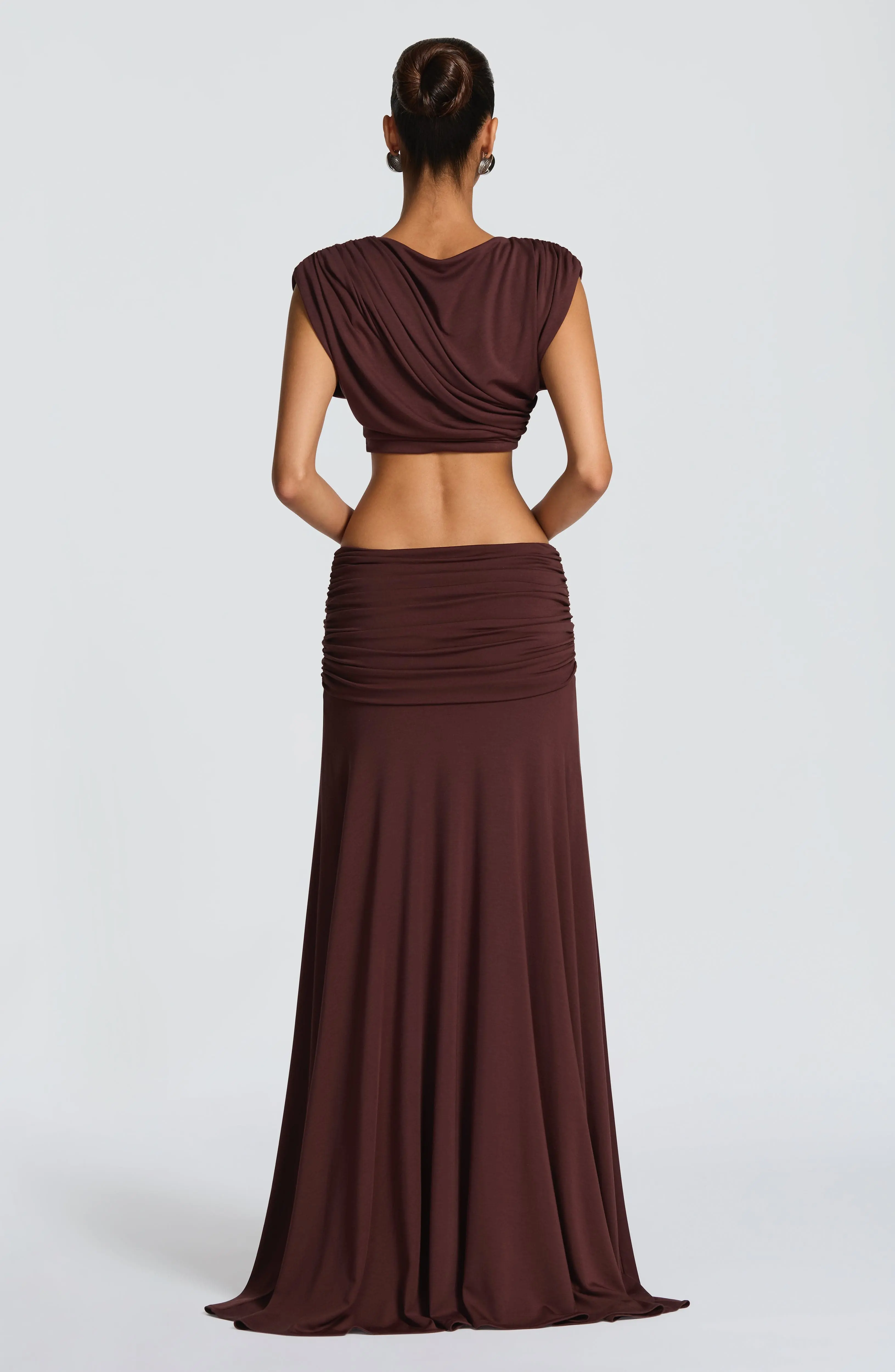 Amara Top - Plum Brown - Image 3