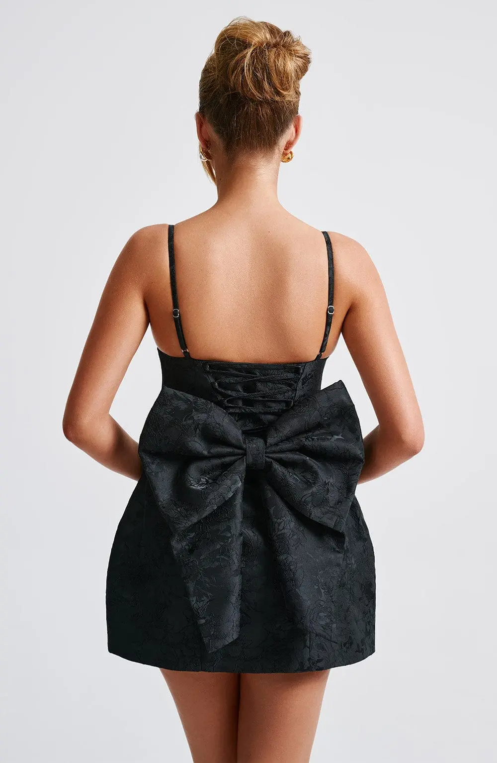 Zoella Mini Dress - Black - Image 6