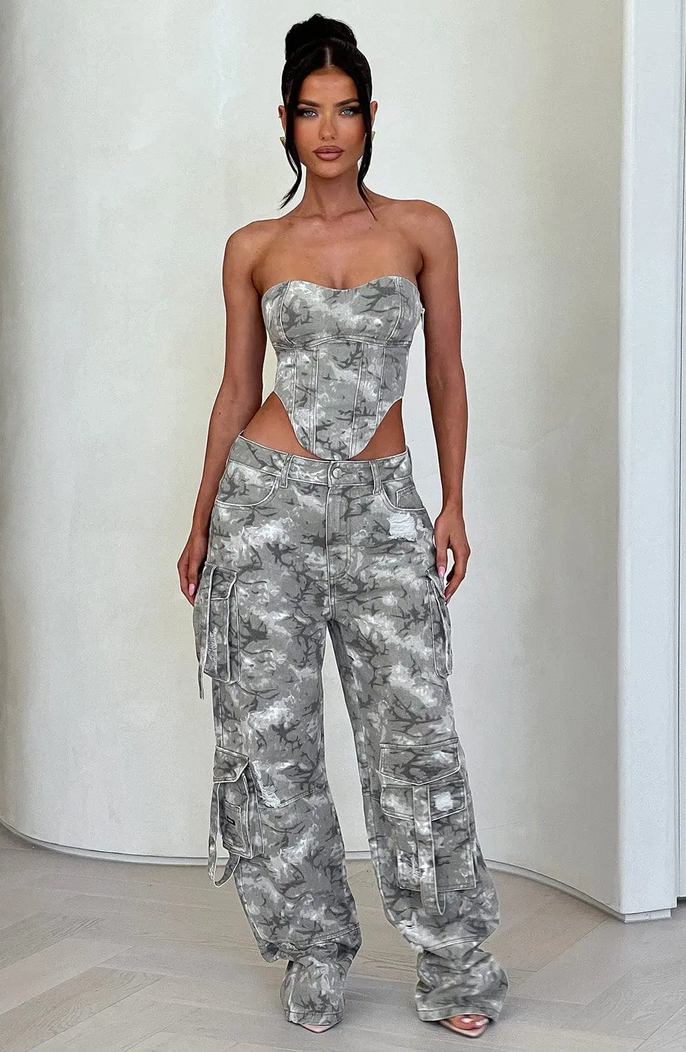 Yasie Corset - Camo Print - Image 16
