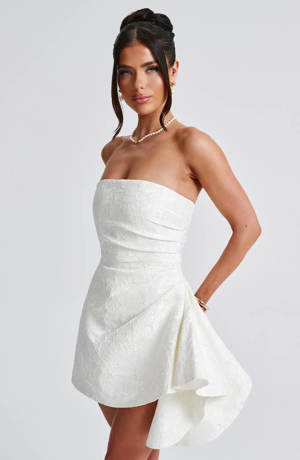 Elodie Playsuit - Ivory - Image 4