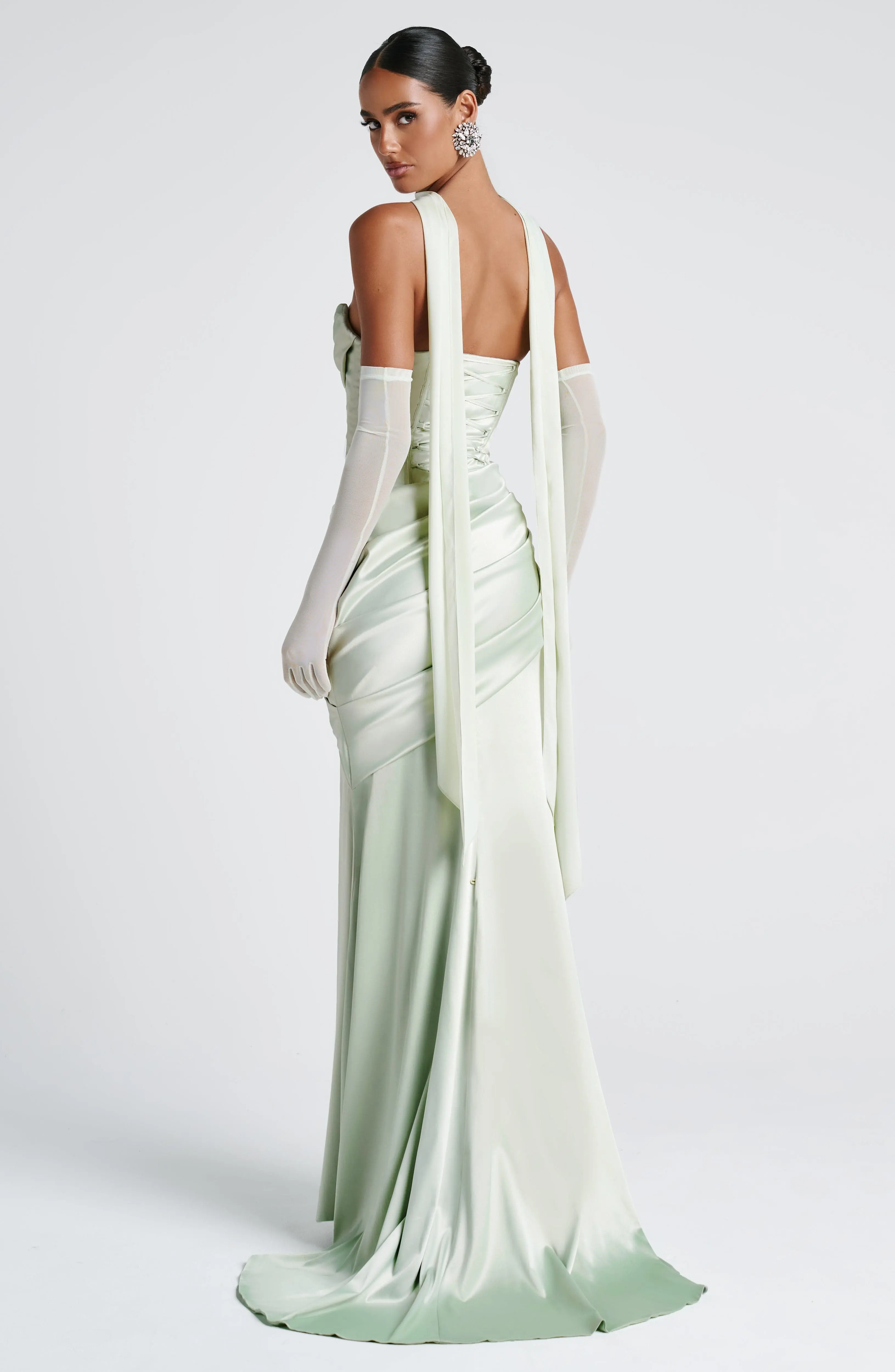 Kensington Maxi Dress - Mint - Image 6