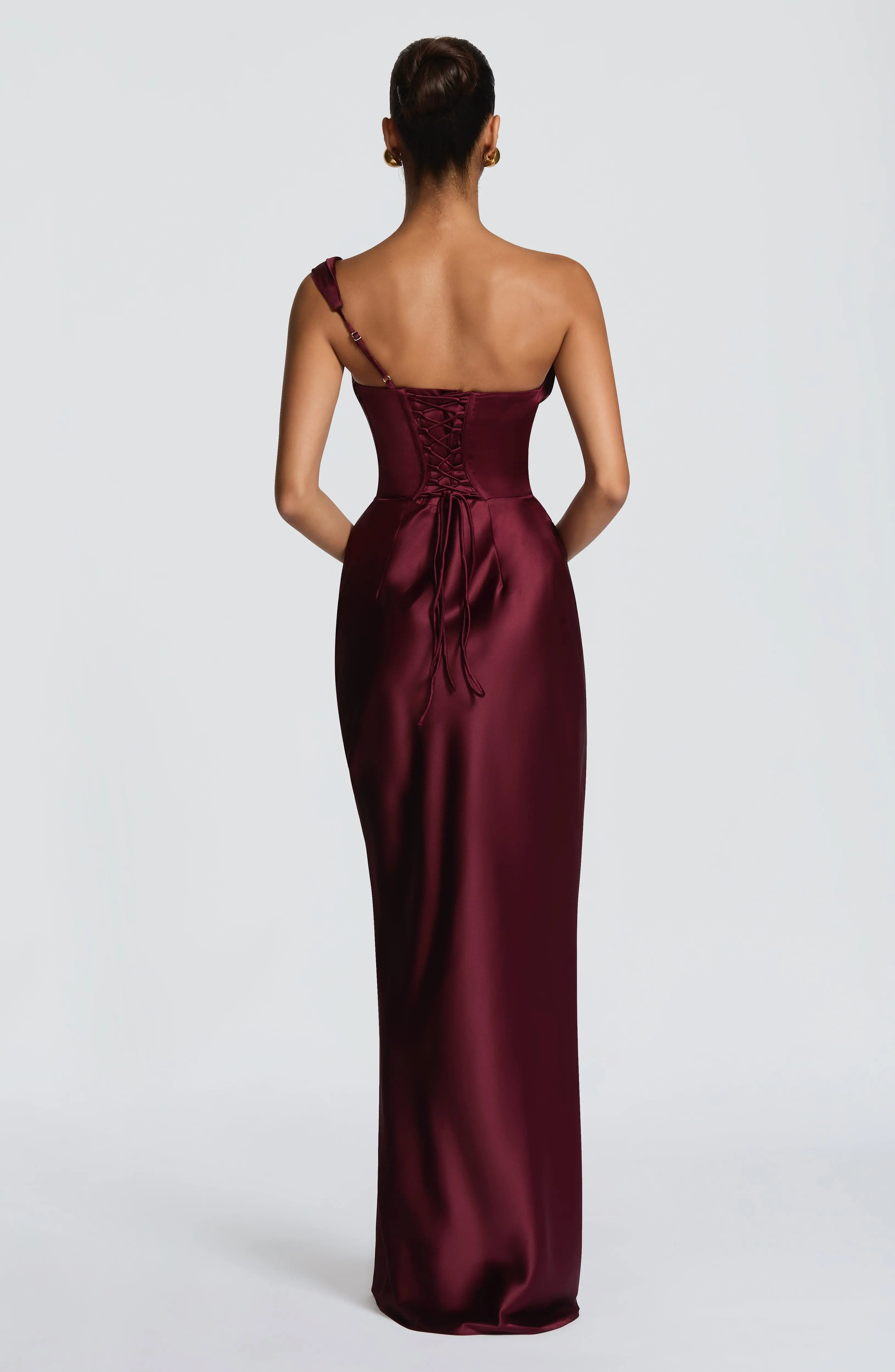Thalassa Maxi Dress - Cherry Lacquer - Image 3