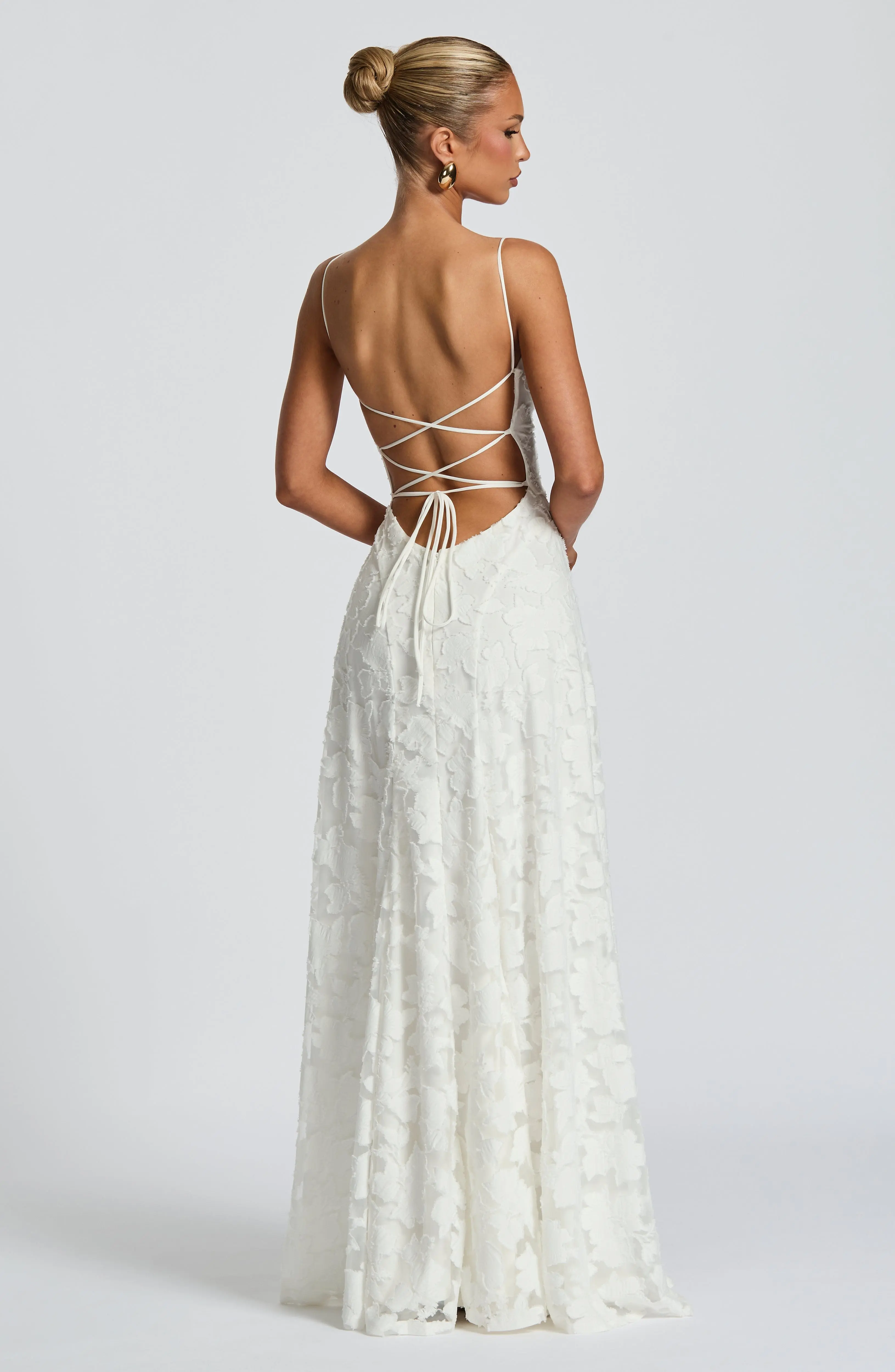 Francis Maxi Dress - Ivory - Image 8