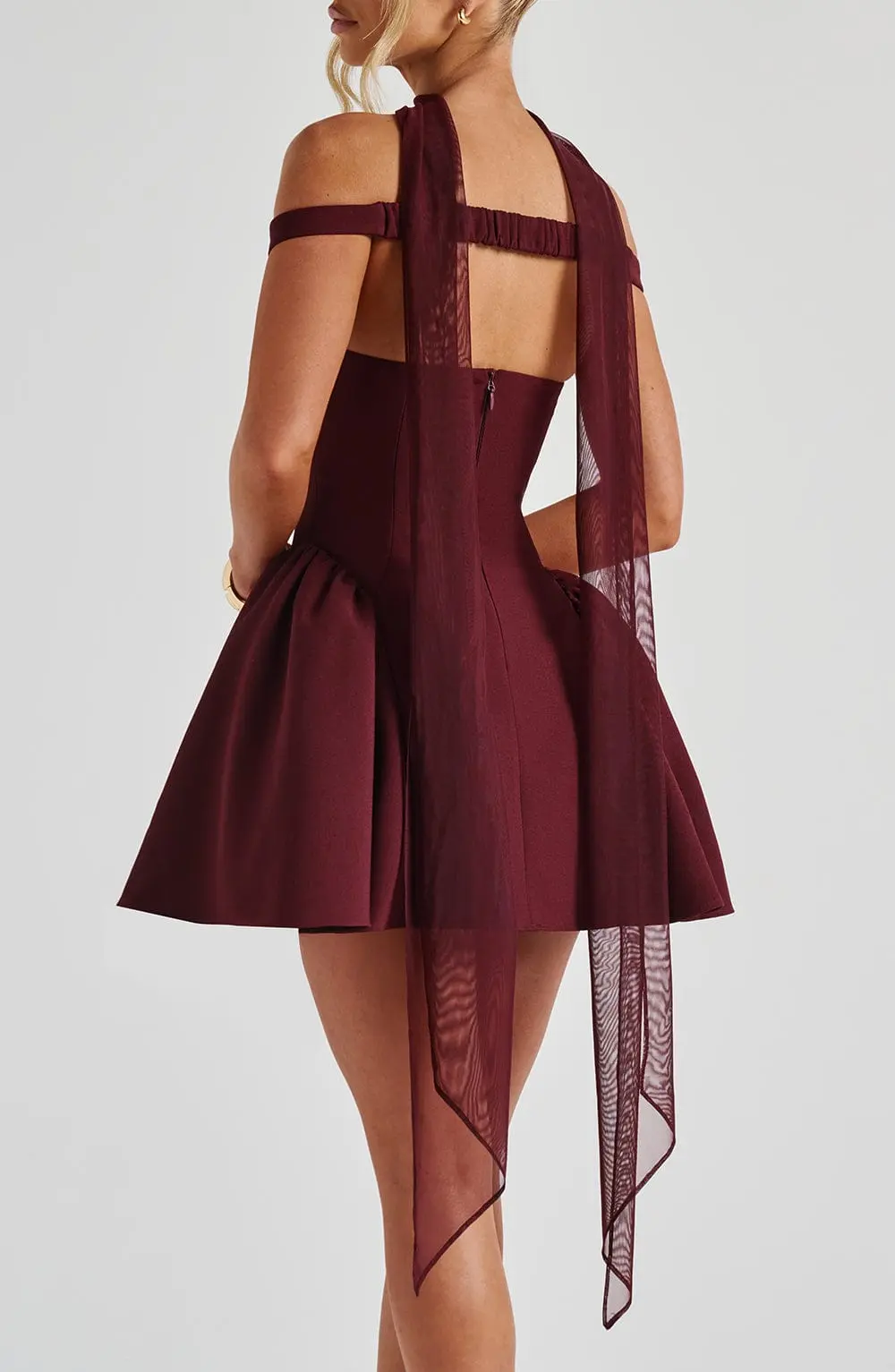 Ayla Scarf - Cherry Lacquer - Image 2