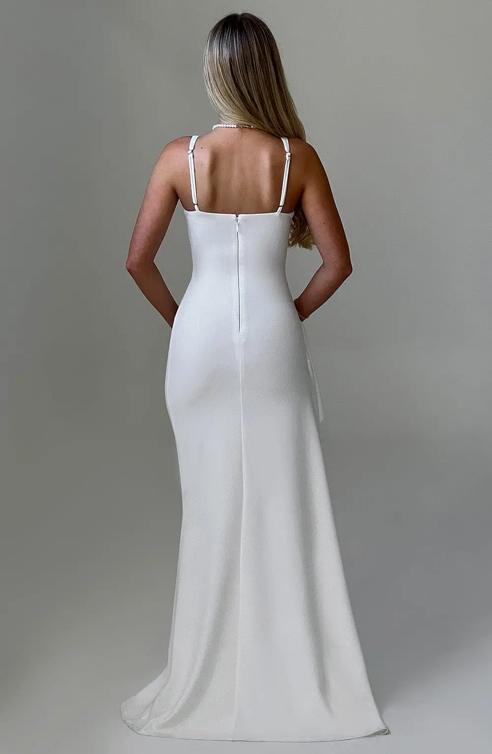 Violetta Maxi Dress - Ivory - Image 2