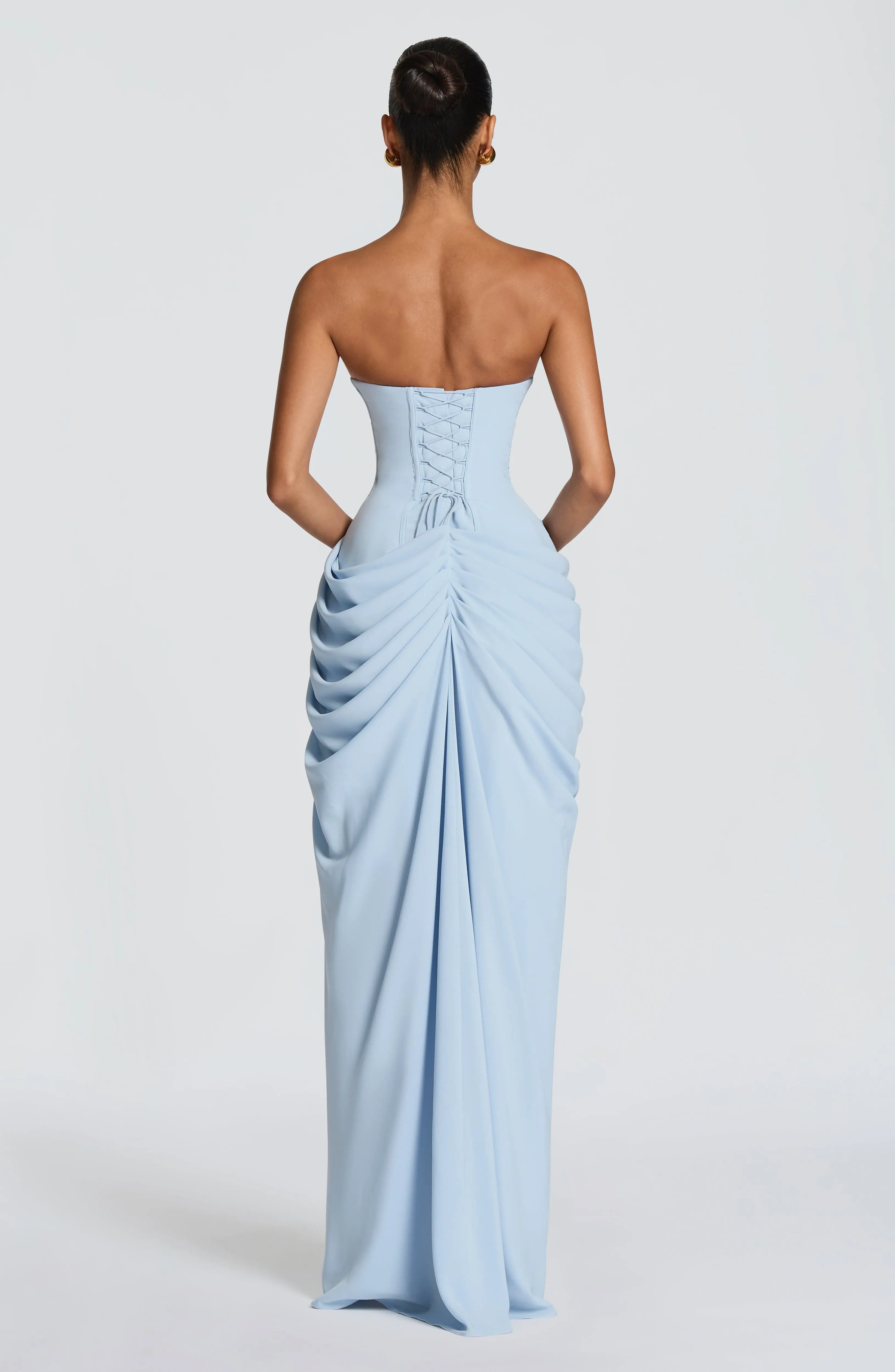 Cyra Maxi Dress - Glacier Blue - Image 3