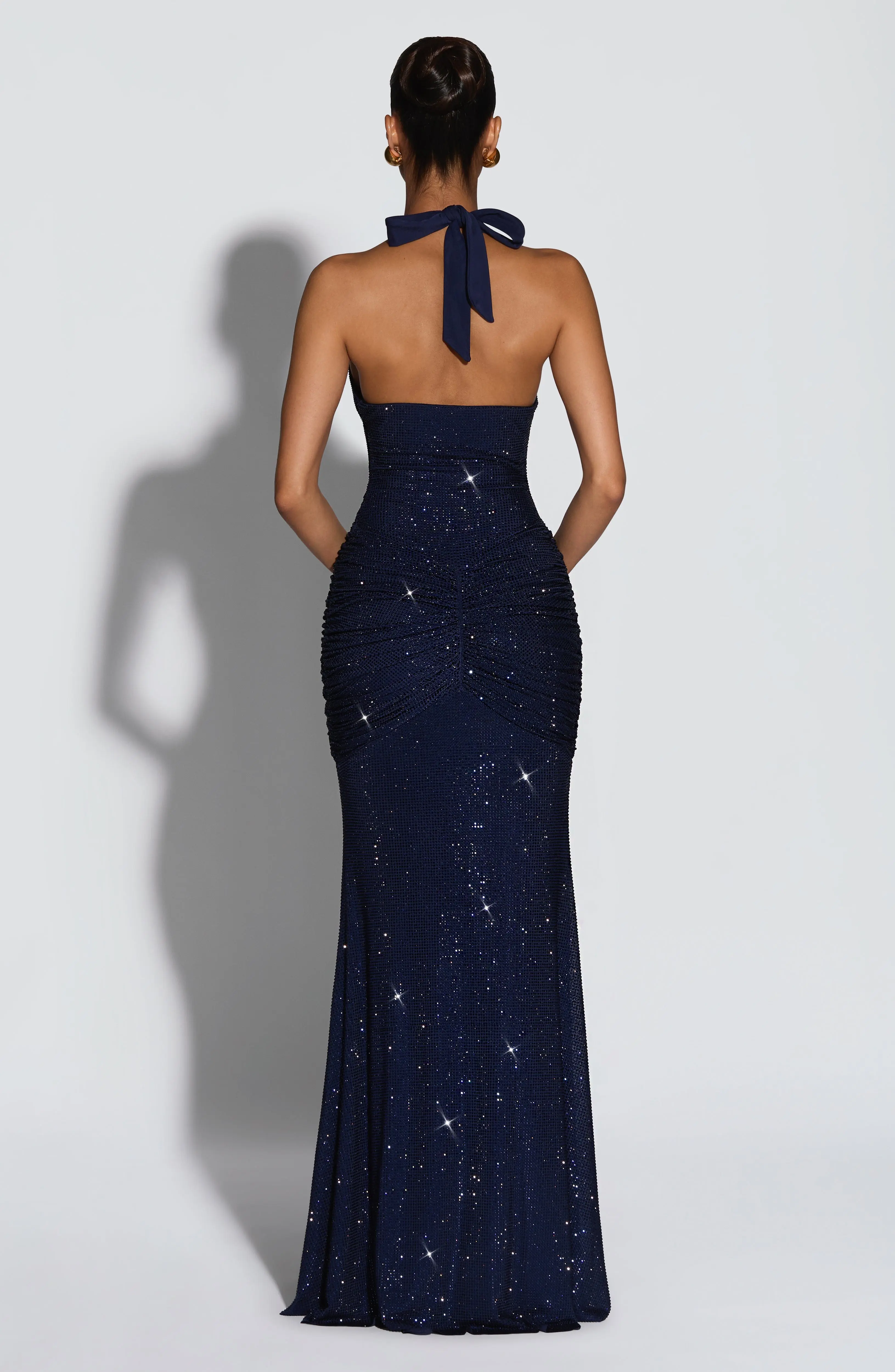 Rosetta Maxi Dress - Navy Sparkle - Image 2