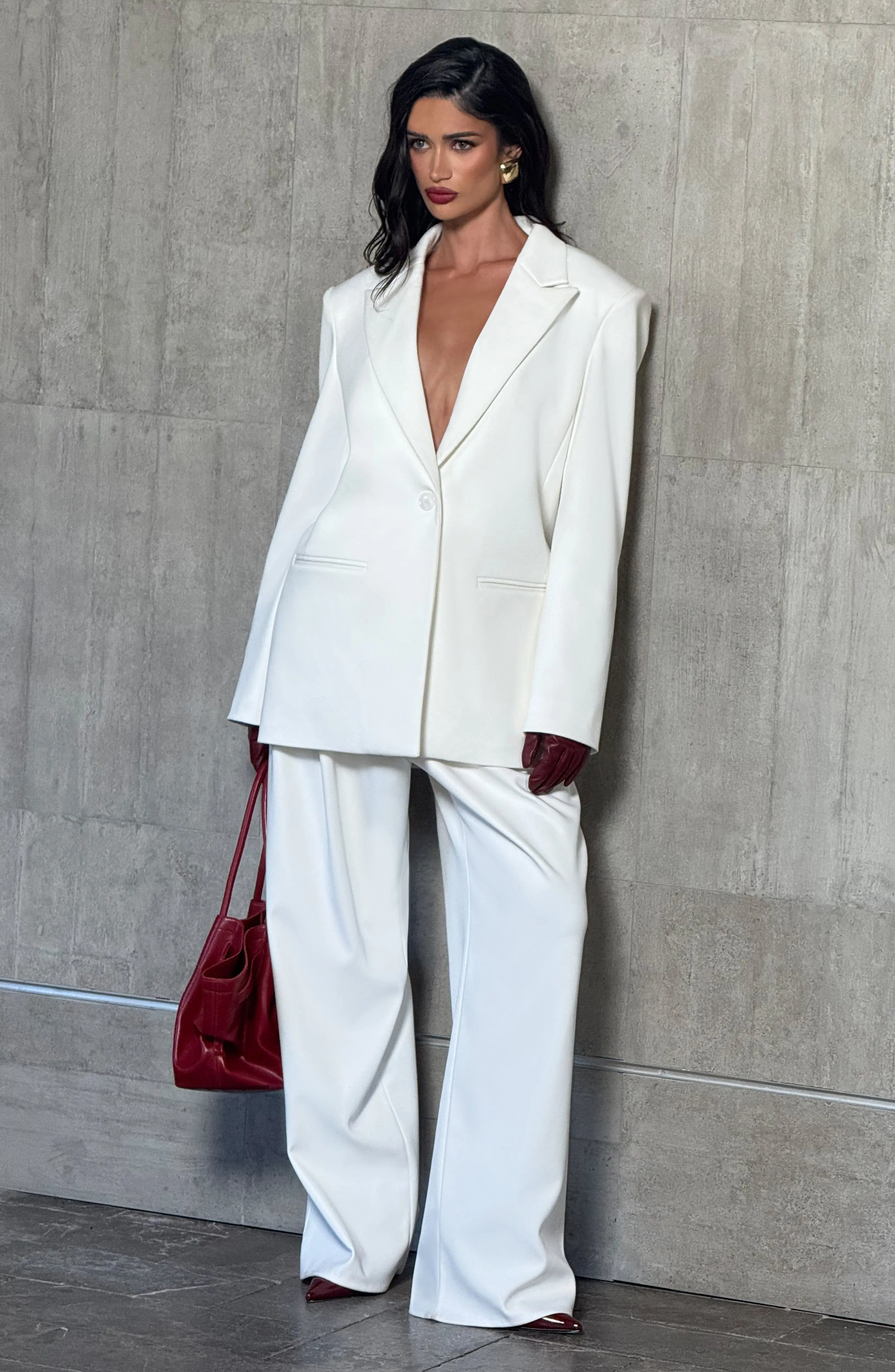 Reece Blazer - Ivory - Image 20